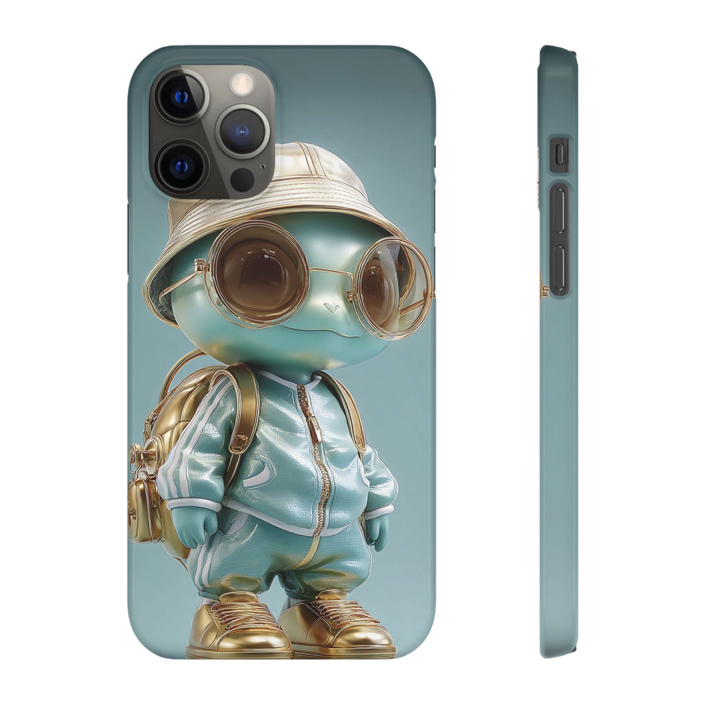 Trendy Character Snap Case for Phone, Cute Phone Cover, Gift for Kids, Cartoon Style Gadget Accessory, Fun Phone Protection