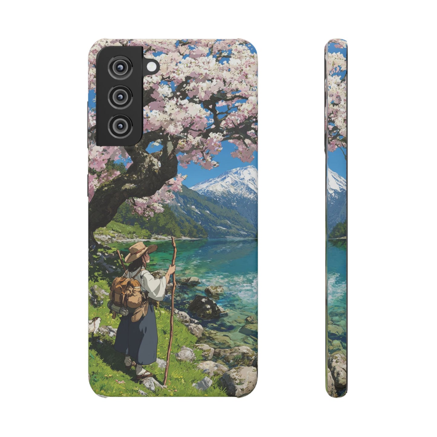 Nature-Inspired Snap Cases for Phone Protection, Floral Phone Covers, Cherry Blossom Aesthetic, Gifts for Nature Lovers, Spring Accessories