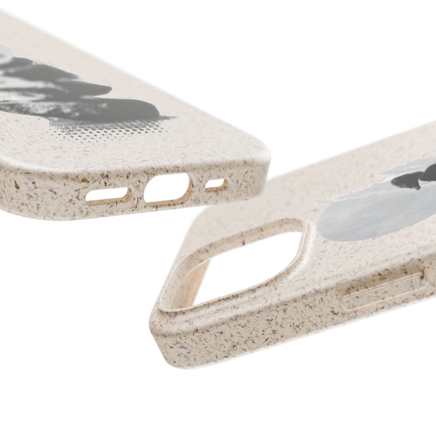 Biodegradable Plastic Free Phone Case Minimalistic Cairn Design Suitable For Iphones And Samsungs