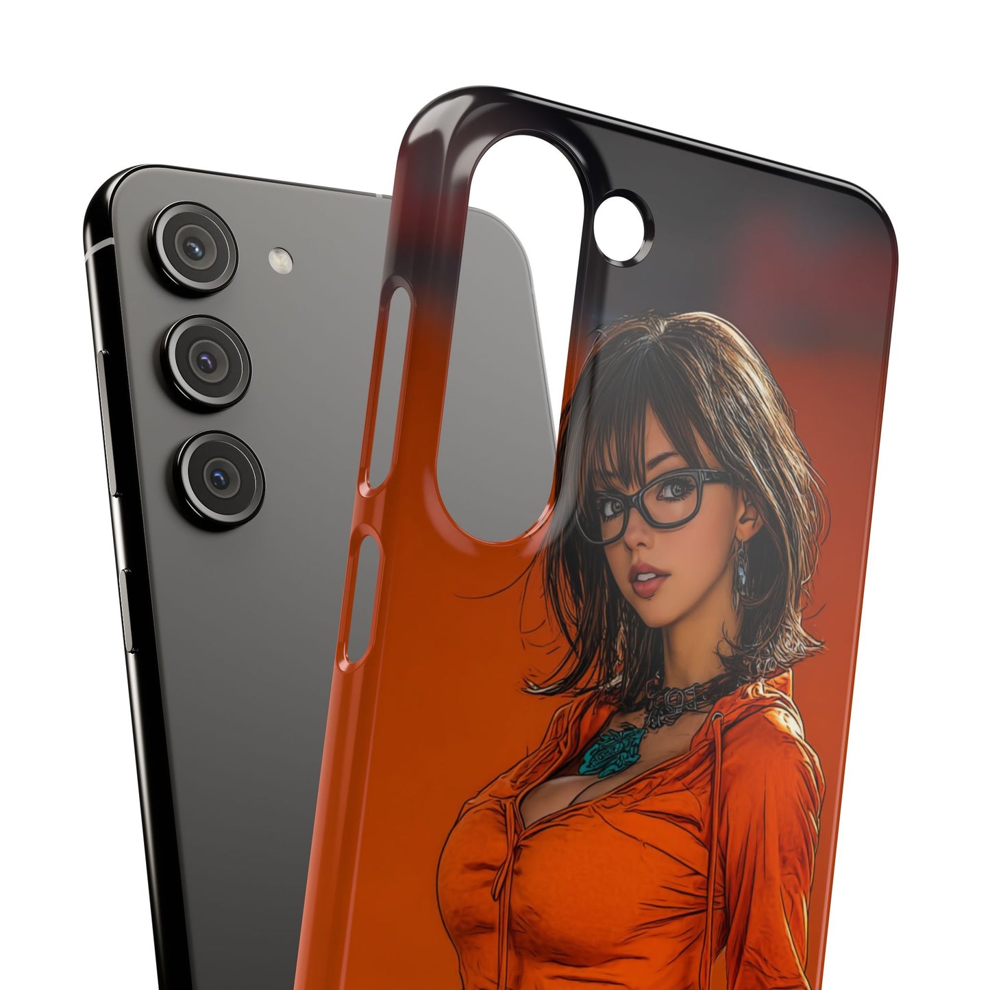 Velma Dinkley Cleveland Browns Fan Snap Cases, Phone Cover, Cartoon Style Art, Custom Case, Protective Shell
