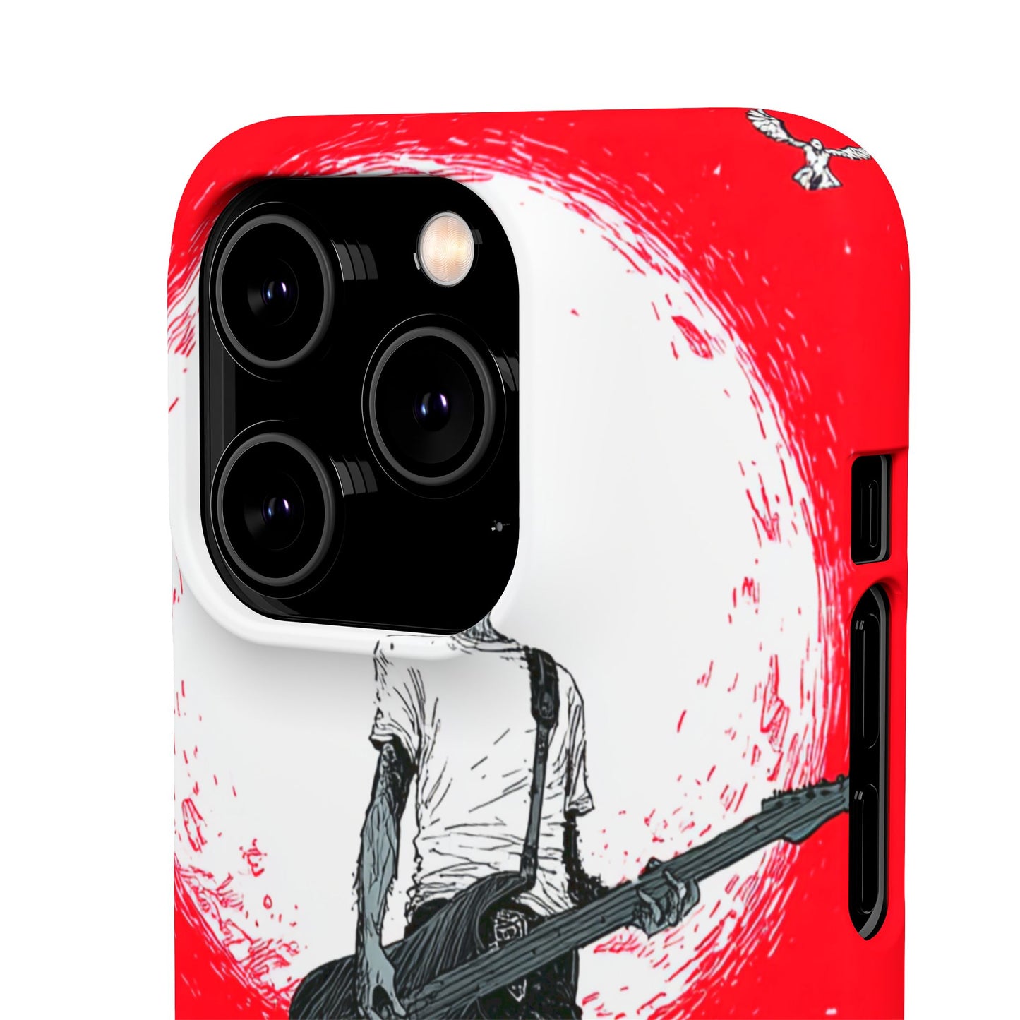 Rock & Roll Snap Cases - Music Lover's Phone Protection, Edgy Art, Gift for Guitarists, Cool Accessory for Teens