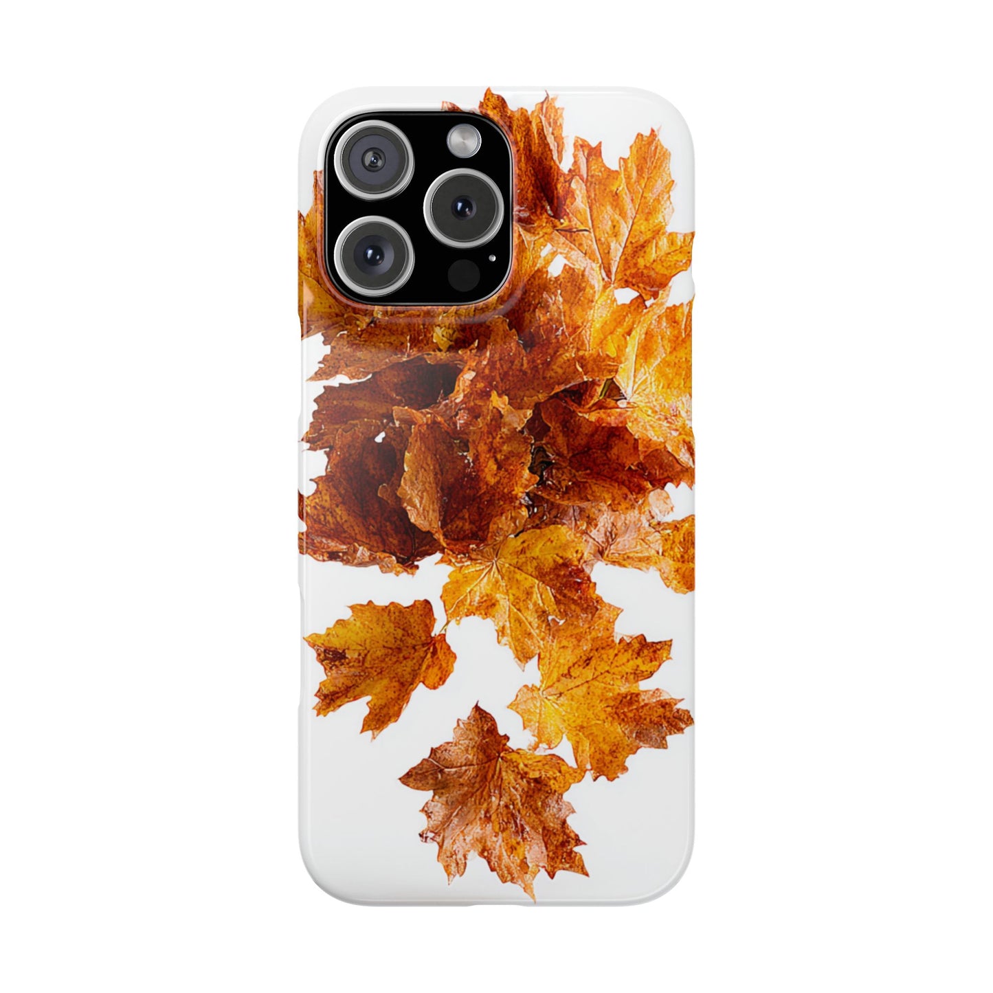 Autumn Leaf Phone Case | Fall Snap Cases, Phone Accessories, Nature Lover Gift, Seasonal Decor, Cozy Fall Vibes