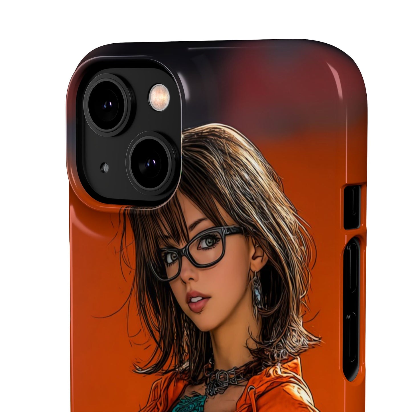 Velma Dinkley Cleveland Browns Fan Snap Cases, Phone Cover, Cartoon Style Art, Custom Case, Protective Shell