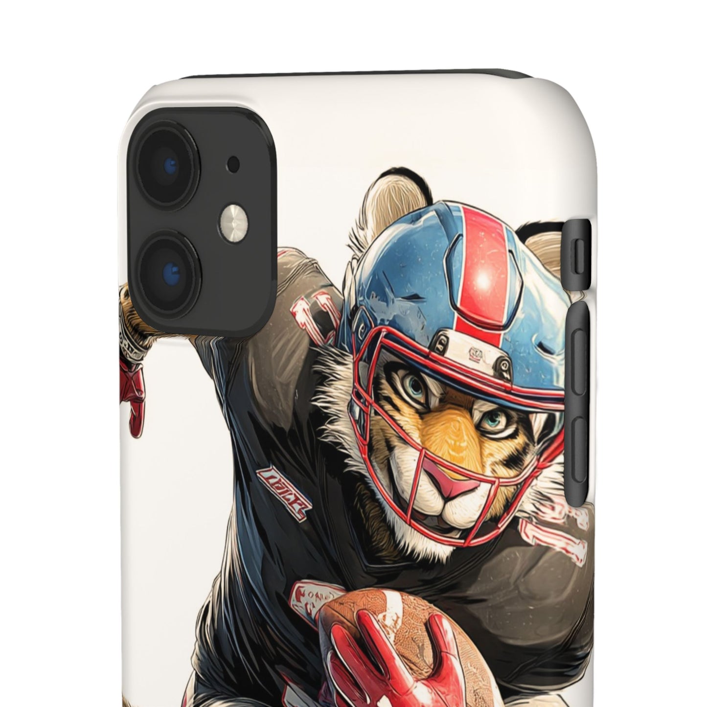 Sporty Animal Snap Cases for Phone, Unique Art, Gift for Sports Lovers, Fun Design for Gamers, iPhone Accessories
