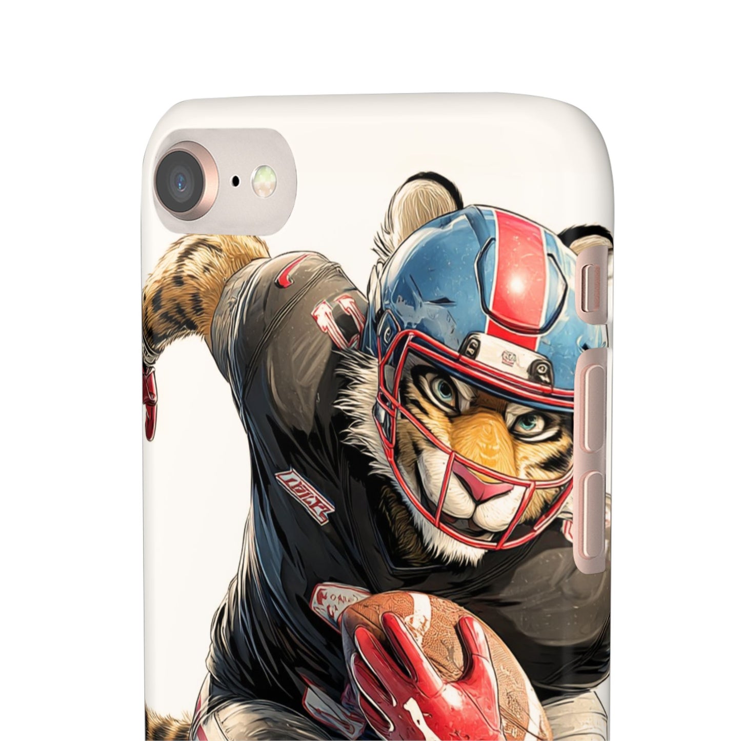 Sporty Animal Snap Cases for Phone, Unique Art, Gift for Sports Lovers, Fun Design for Gamers, iPhone Accessories