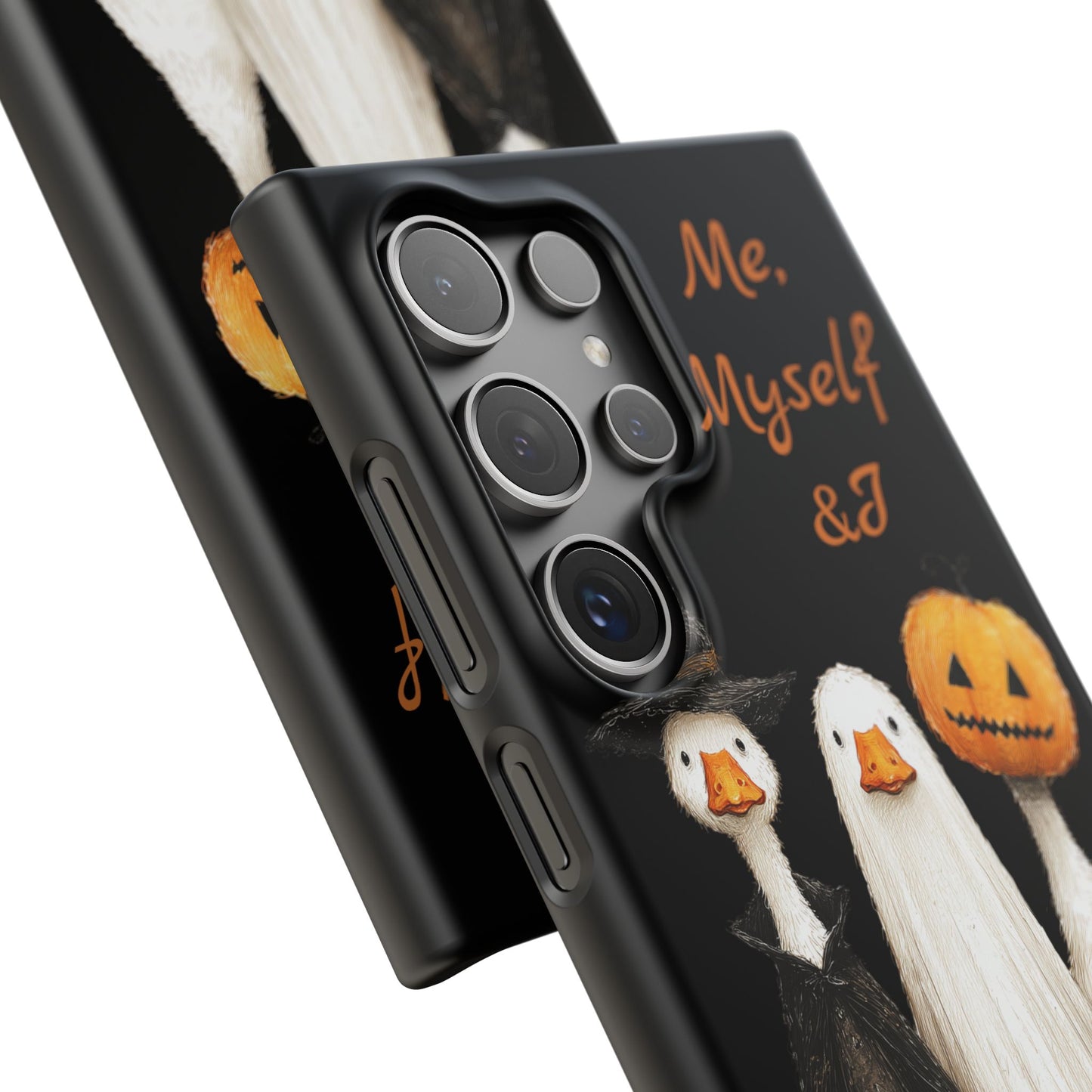 Halloween Goose Snap Case, Funny Goose Phone Case, Fall Accessories, Cute Halloween Gift, Me Myself & I Design