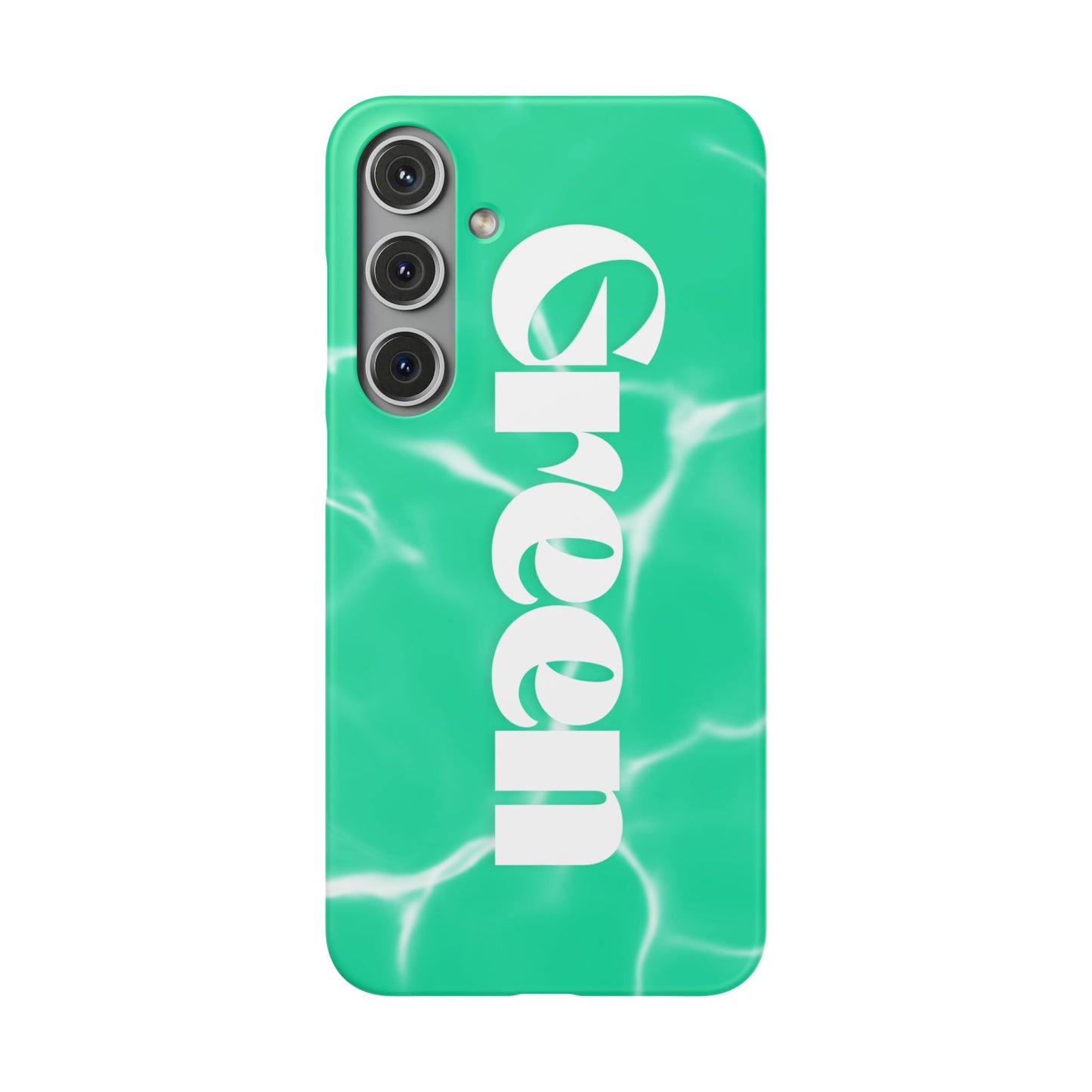 Aqua Pool Vibe Snap Case, Tropical Phone Cover, Summer Accessory, Trendy Gift for Friends, Beach Lover's Essential
