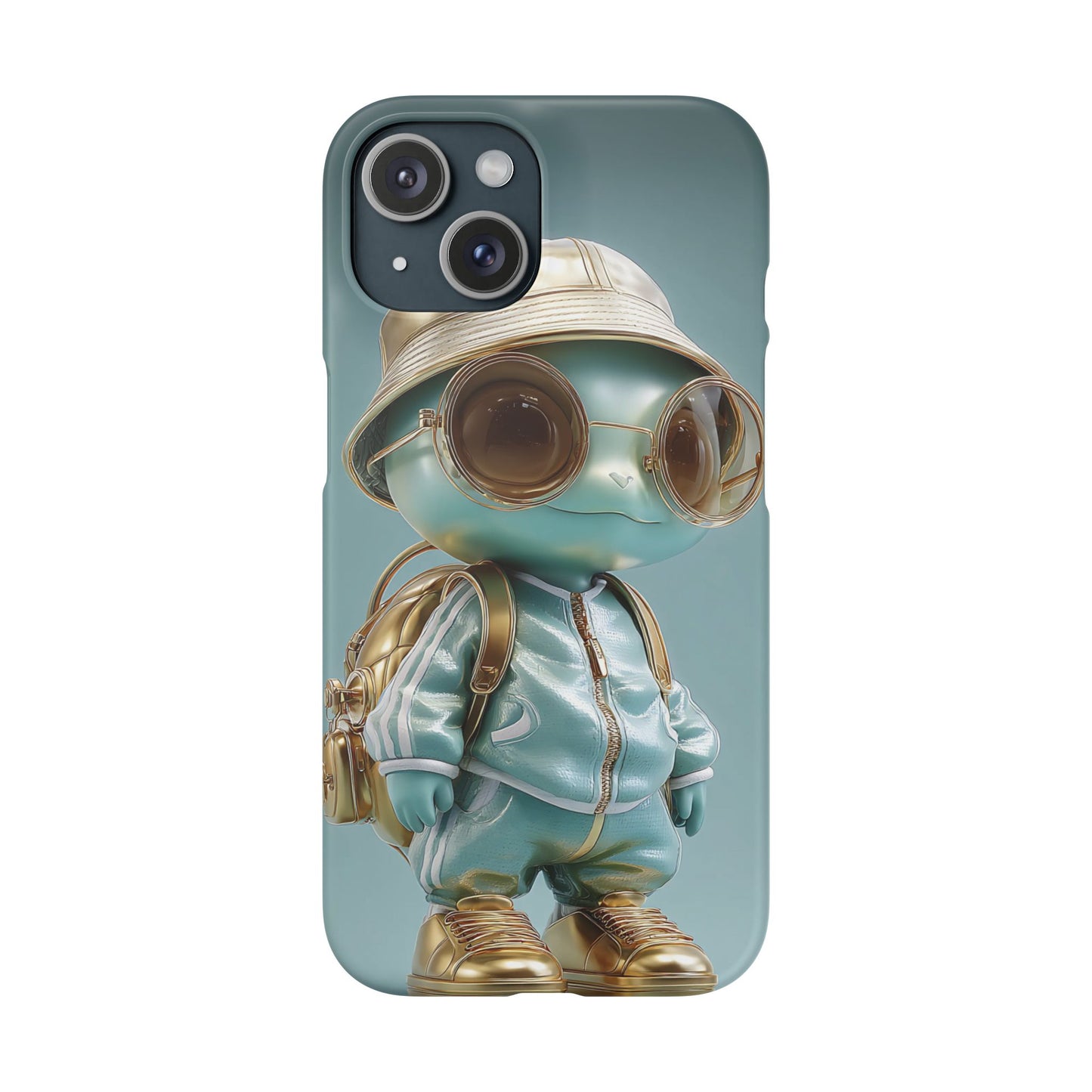 Trendy Character Snap Case for Phone, Cute Phone Cover, Gift for Kids, Cartoon Style Gadget Accessory, Fun Phone Protection