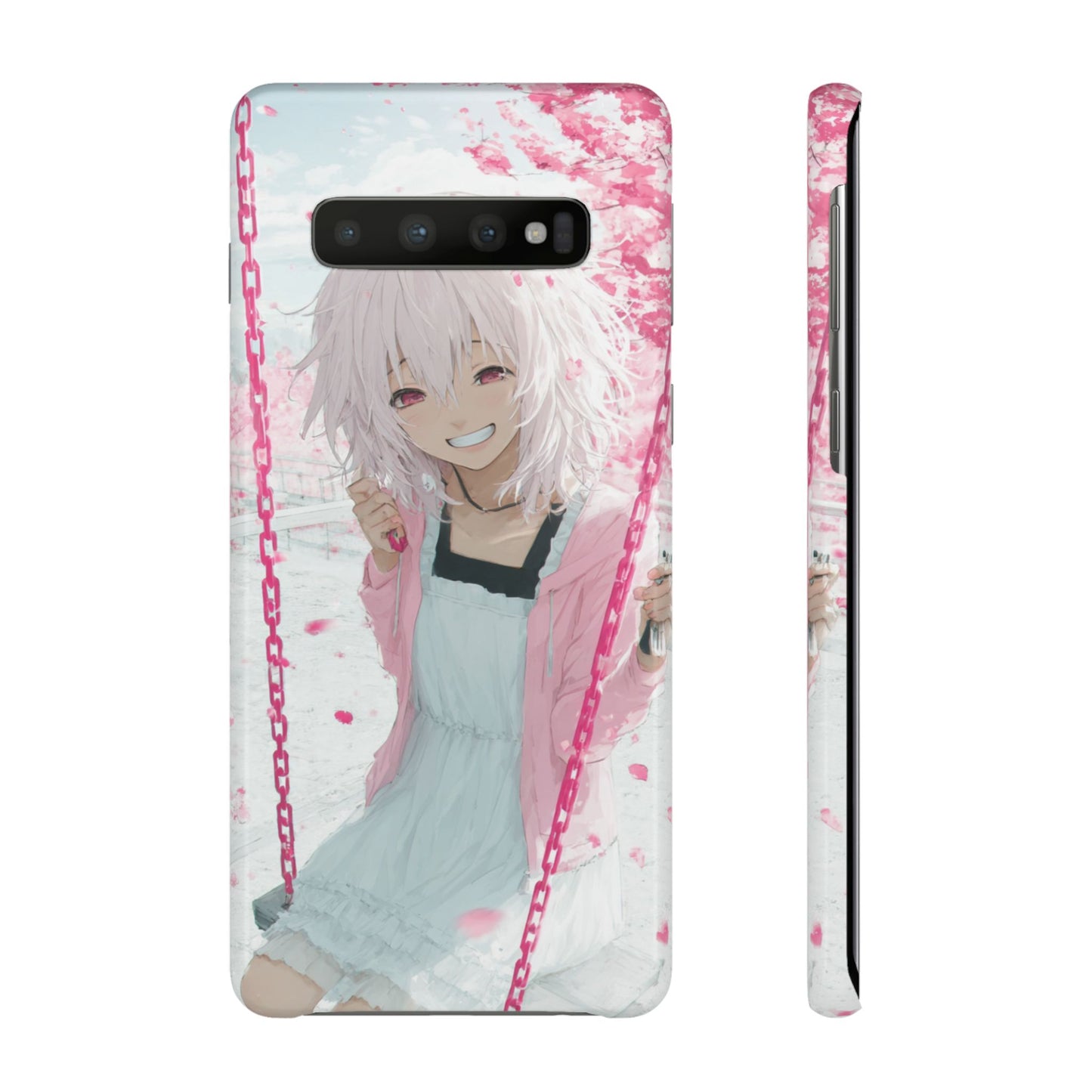 Anime Character Snap Cases for Phone, Cute Aesthetic Phone Cover, Gifts for Otaku, Floral Design, Unique Phone Cases