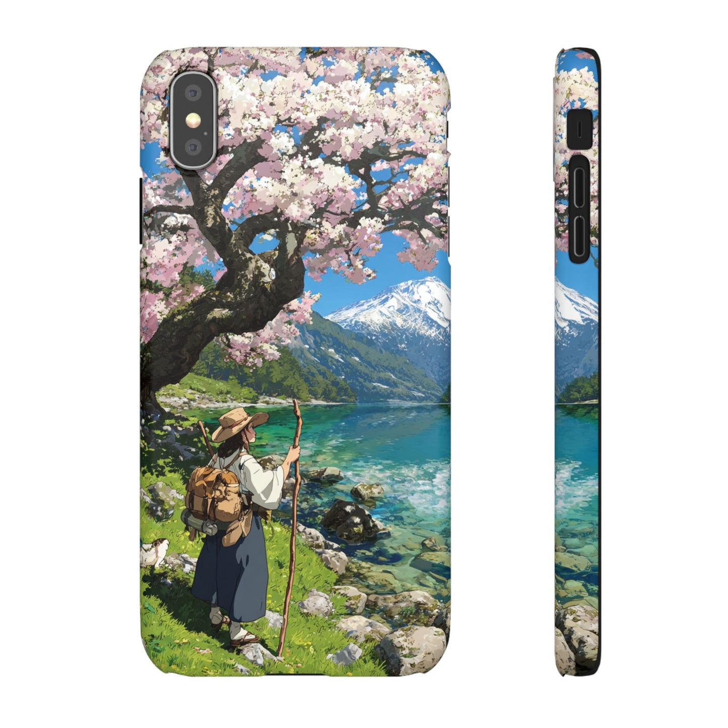 Nature-Inspired Snap Cases for Phone Protection, Floral Phone Covers, Cherry Blossom Aesthetic, Gifts for Nature Lovers, Spring Accessories