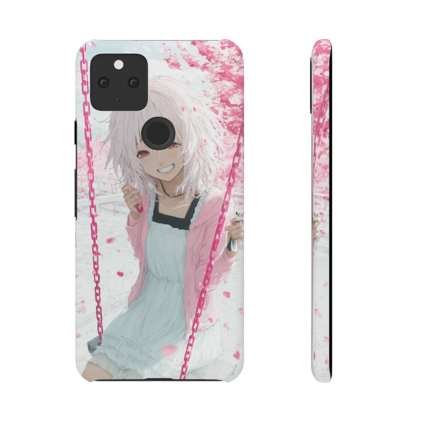 Anime Character Snap Cases for Phone, Cute Aesthetic Phone Cover, Gifts for Otaku, Floral Design, Unique Phone Cases