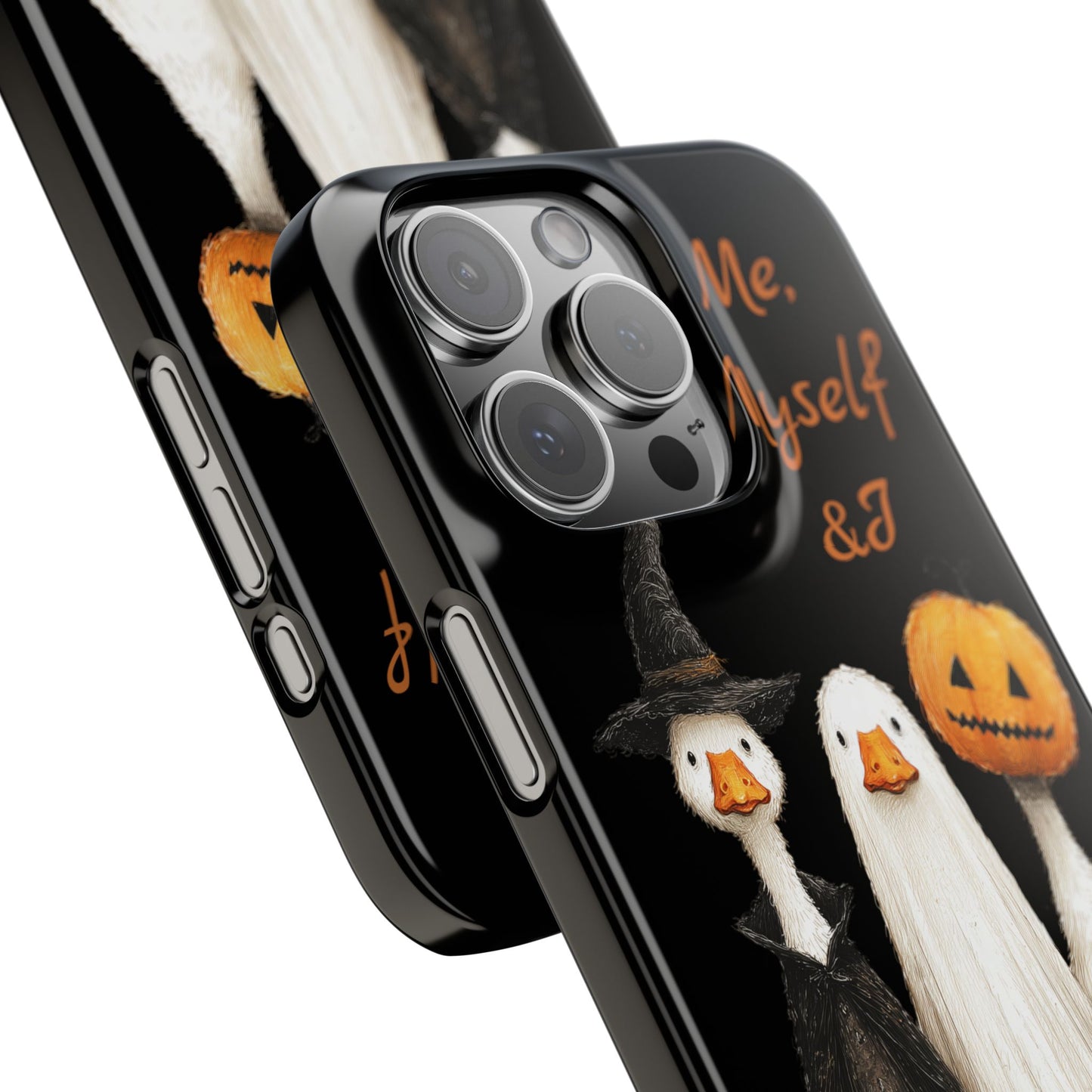 Halloween Goose Snap Case, Funny Goose Phone Case, Fall Accessories, Cute Halloween Gift, Me Myself & I Design