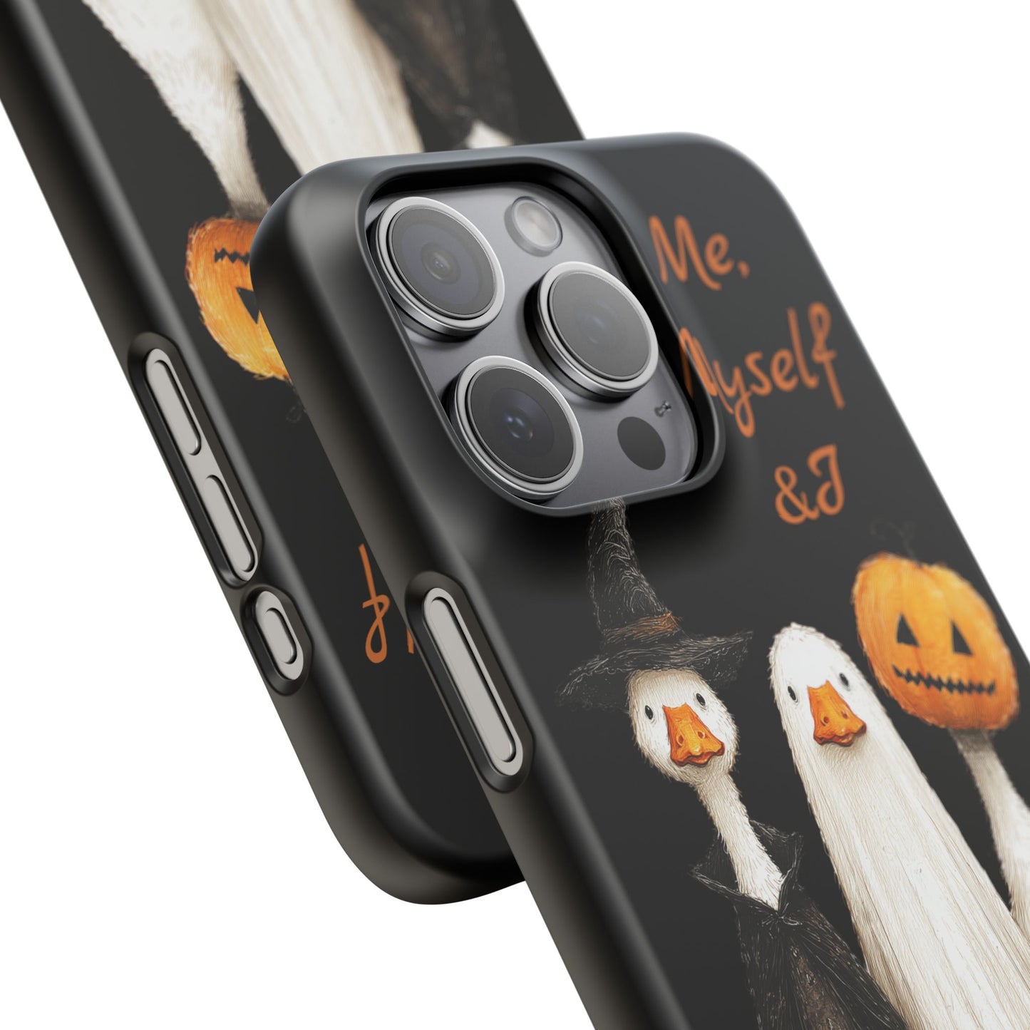 Halloween Goose Snap Case, Funny Goose Phone Case, Fall Accessories, Cute Halloween Gift, Me Myself & I Design