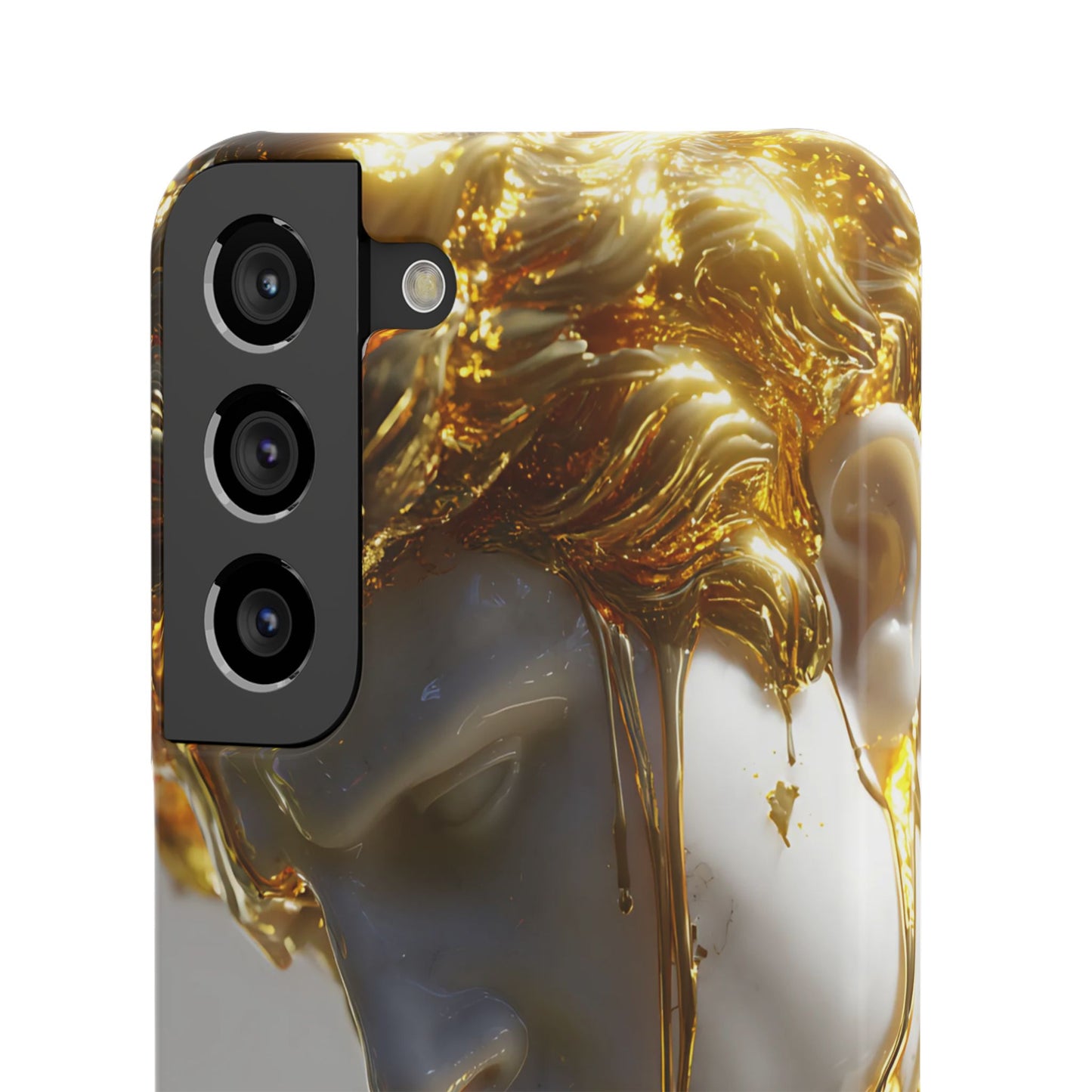 Gold Goddess Art Snap Case, Artistic Phone Cover, Unique Phone Accessory, Gift for Art Lovers, Stylish Protection