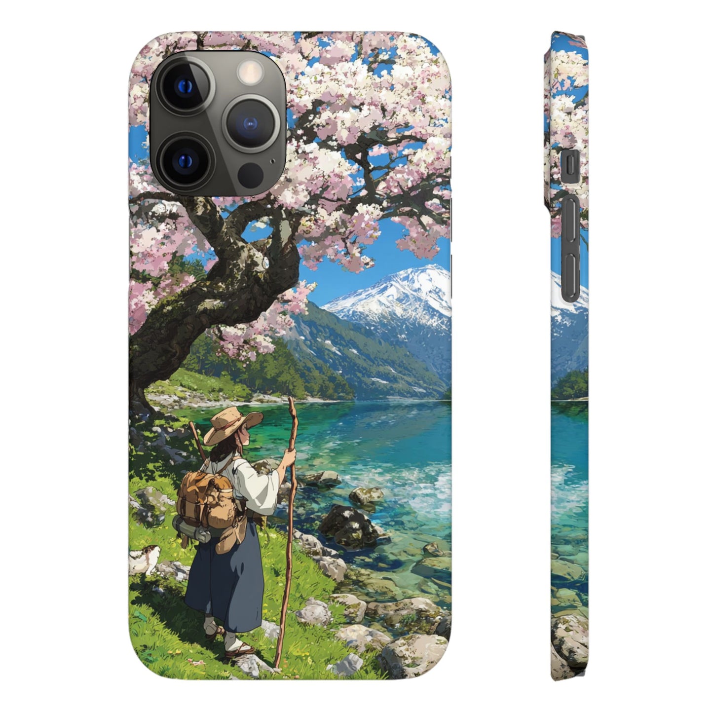 Nature-Inspired Snap Cases for Phone Protection, Floral Phone Covers, Cherry Blossom Aesthetic, Gifts for Nature Lovers, Spring Accessories