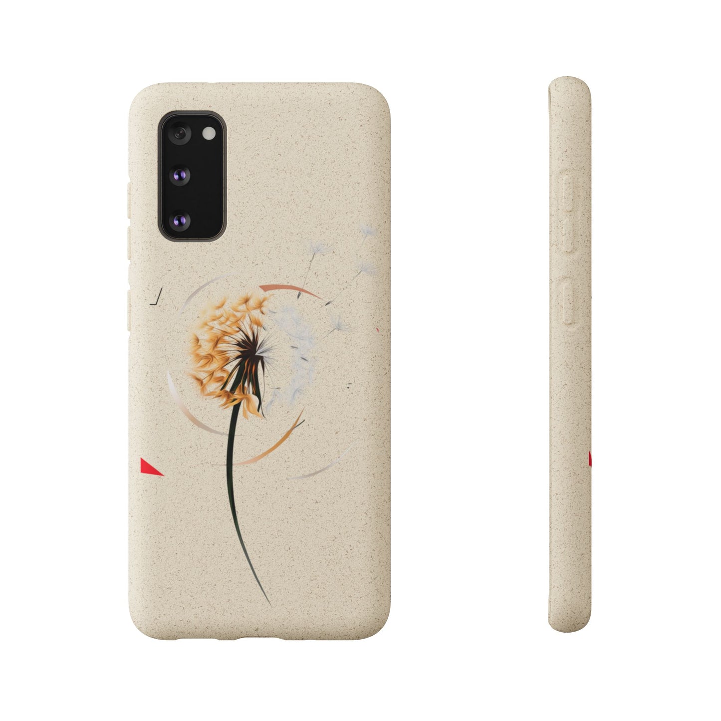 Plastic Free Eco-Friendly Phone Cases with Floral Design Sustainable Gift for Iphone and Samsungs