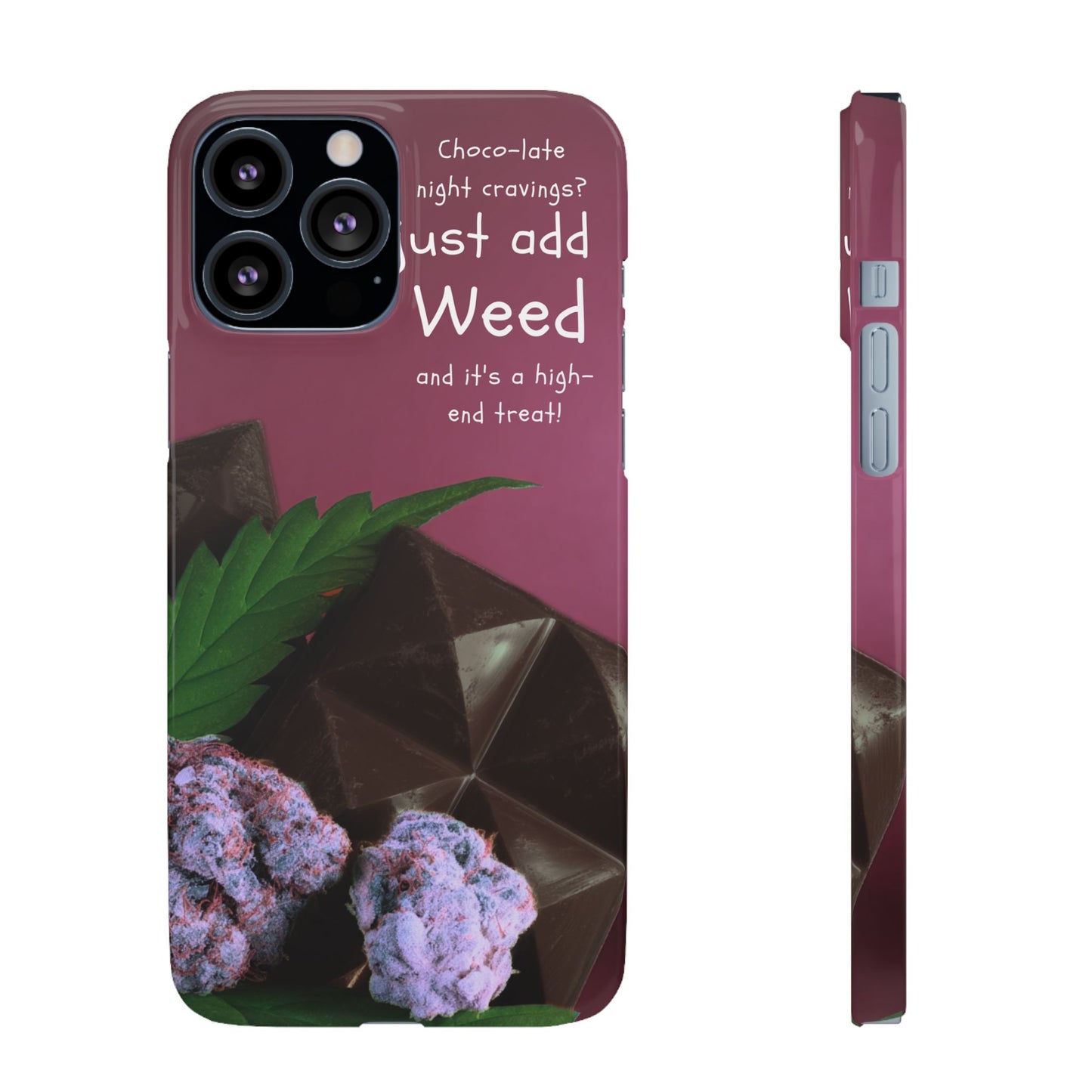 High-End Treat Snap Cases for Weed Enthusiasts Iphone and Samsung Phone Cover