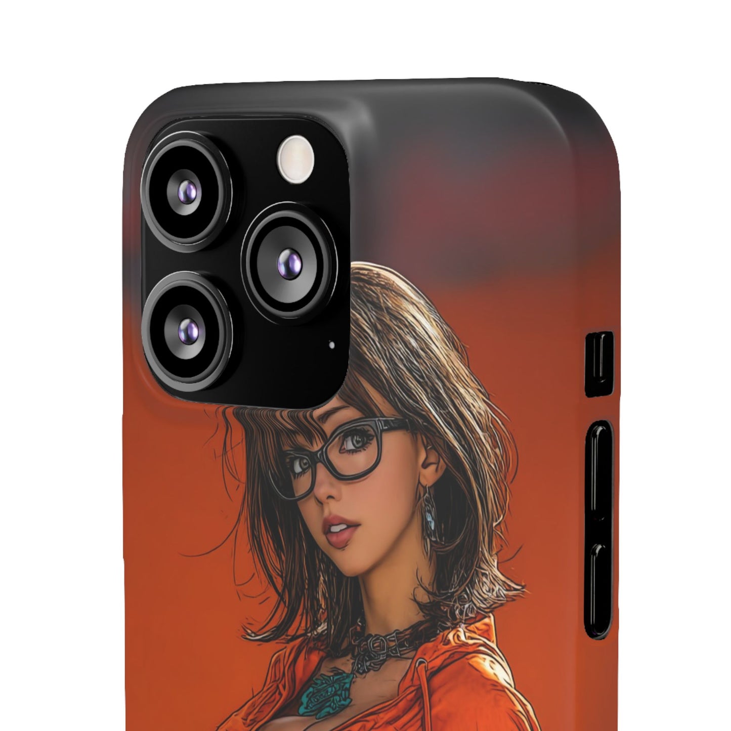 Velma Dinkley Cleveland Browns Fan Snap Cases, Phone Cover, Cartoon Style Art, Custom Case, Protective Shell