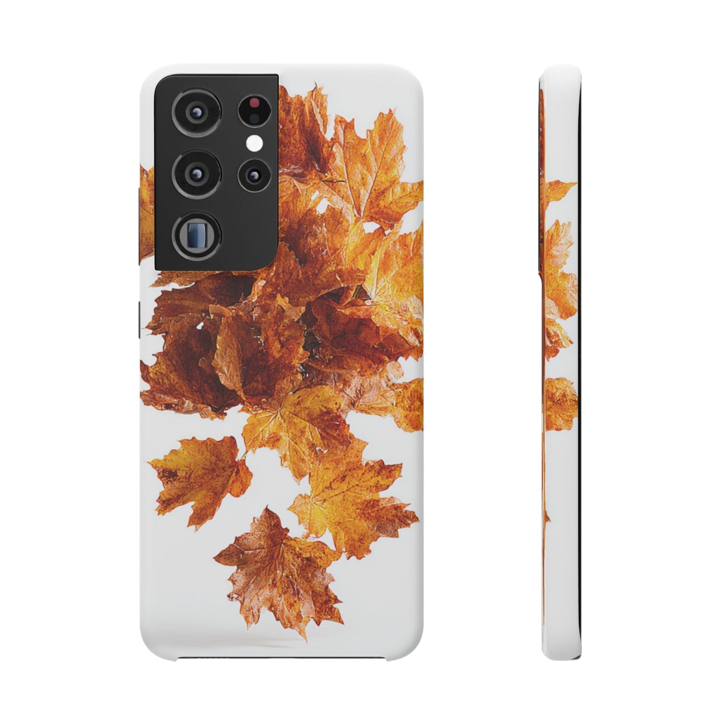 Autumn Leaf Phone Case | Fall Snap Cases, Phone Accessories, Nature Lover Gift, Seasonal Decor, Cozy Fall Vibes