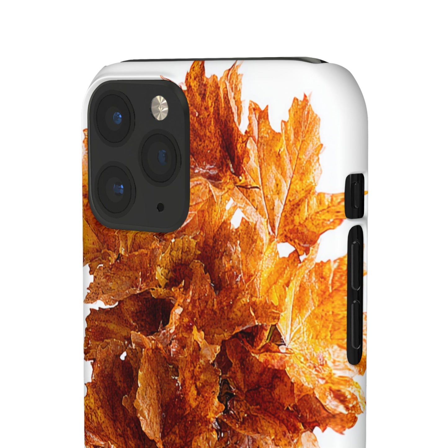 Autumn Leaf Phone Case | Fall Snap Cases, Phone Accessories, Nature Lover Gift, Seasonal Decor, Cozy Fall Vibes