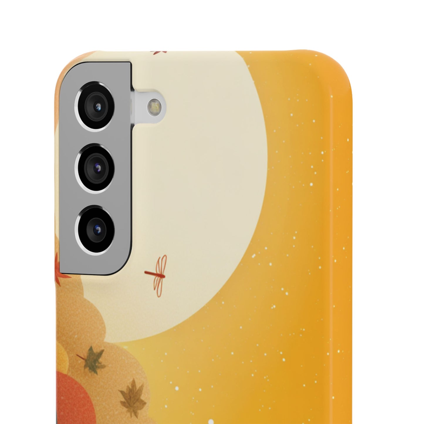 Autumn Sunset Snap Case, Fall Phone Cover, Nature-Themed Accessory, Gift for Her, Seasonal Aesthetic