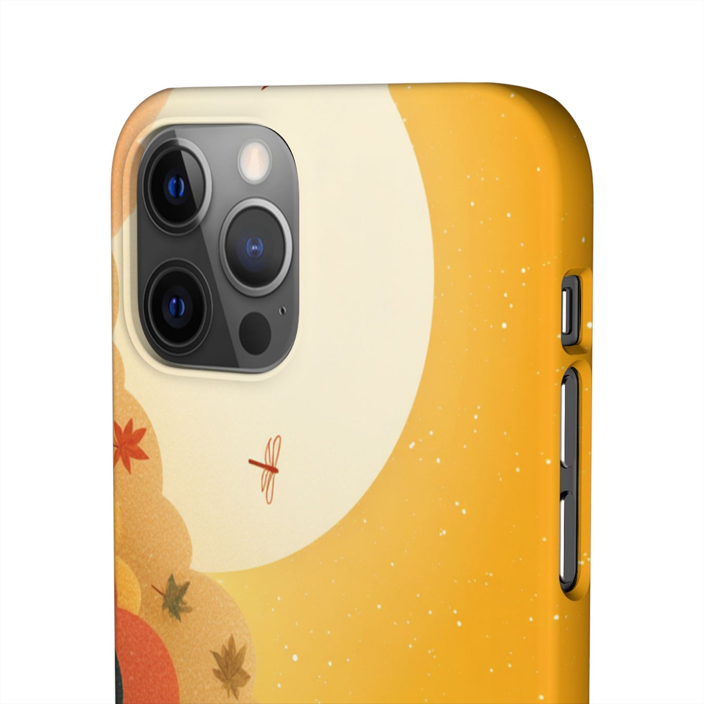 Autumn Sunset Snap Case, Fall Phone Cover, Nature-Themed Accessory, Gift for Her, Seasonal Aesthetic