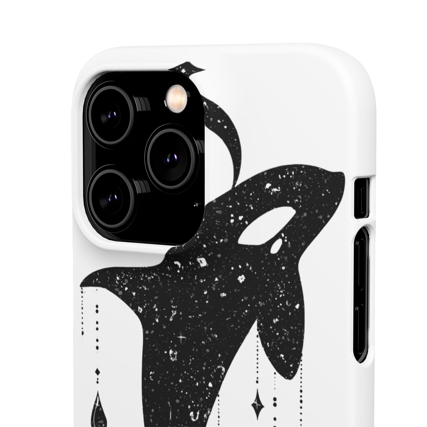 Celestial Orca Snap Case | Phone Cover, Whale Lover Gift, Cosmic Decor, Unique Art, Ocean Vibe