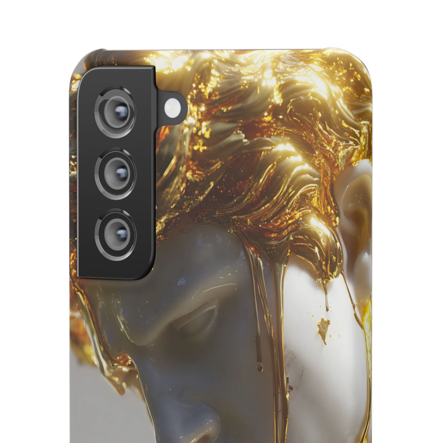 Gold Goddess Art Snap Case, Artistic Phone Cover, Unique Phone Accessory, Gift for Art Lovers, Stylish Protection