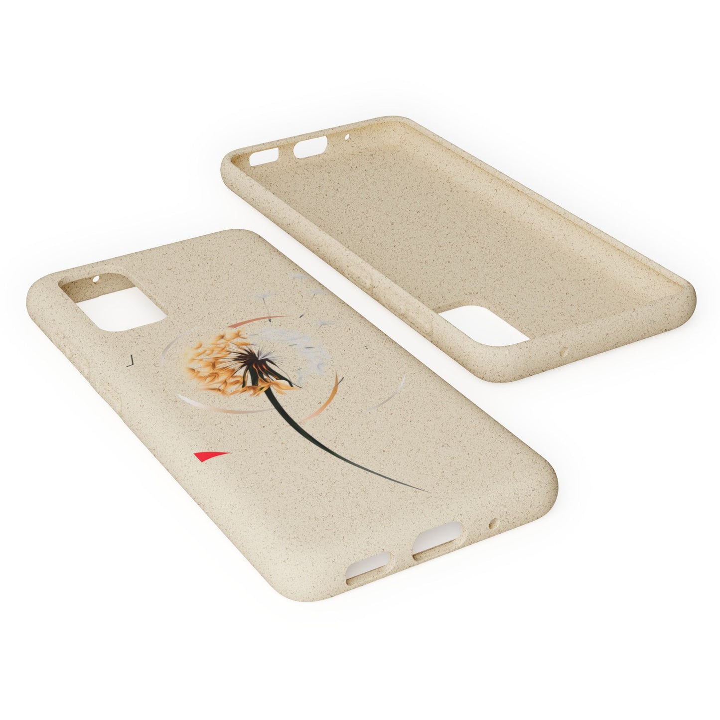 Plastic Free Eco-Friendly Phone Cases with Floral Design Sustainable Gift for Iphone and Samsungs