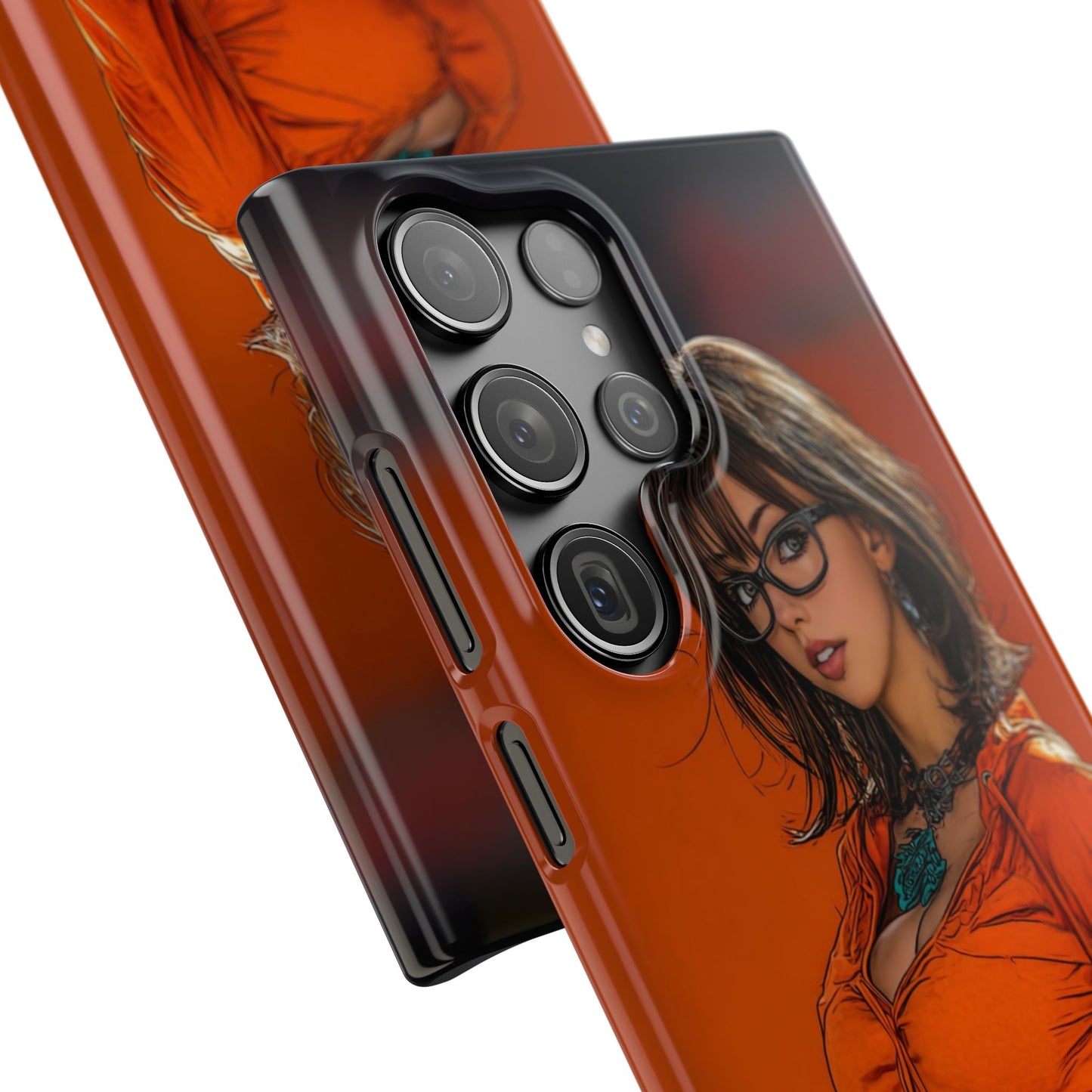 Velma Dinkley Cleveland Browns Fan Snap Cases, Phone Cover, Cartoon Style Art, Custom Case, Protective Shell