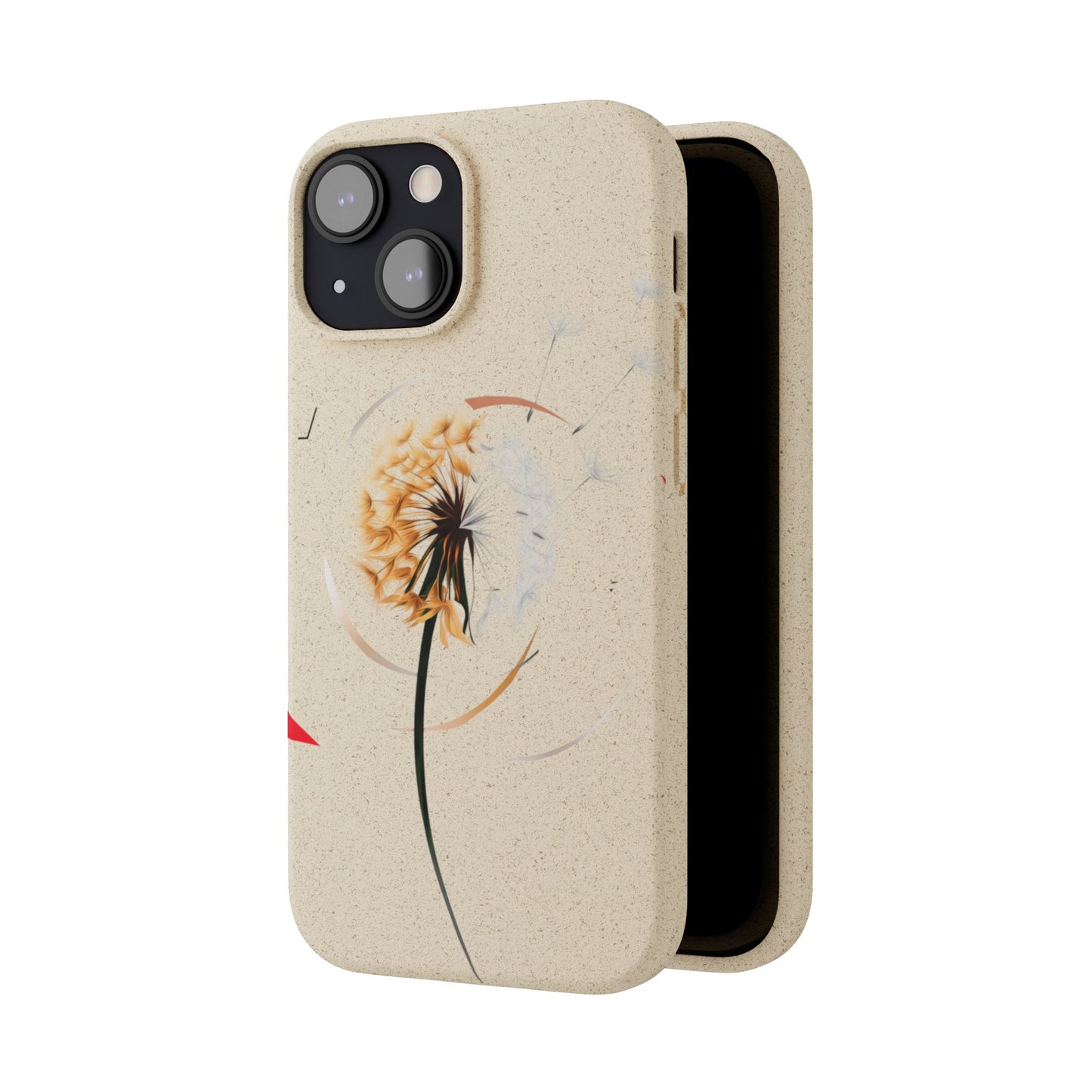 Plastic Free Eco-Friendly Phone Cases with Floral Design Sustainable Gift for Iphone and Samsungs
