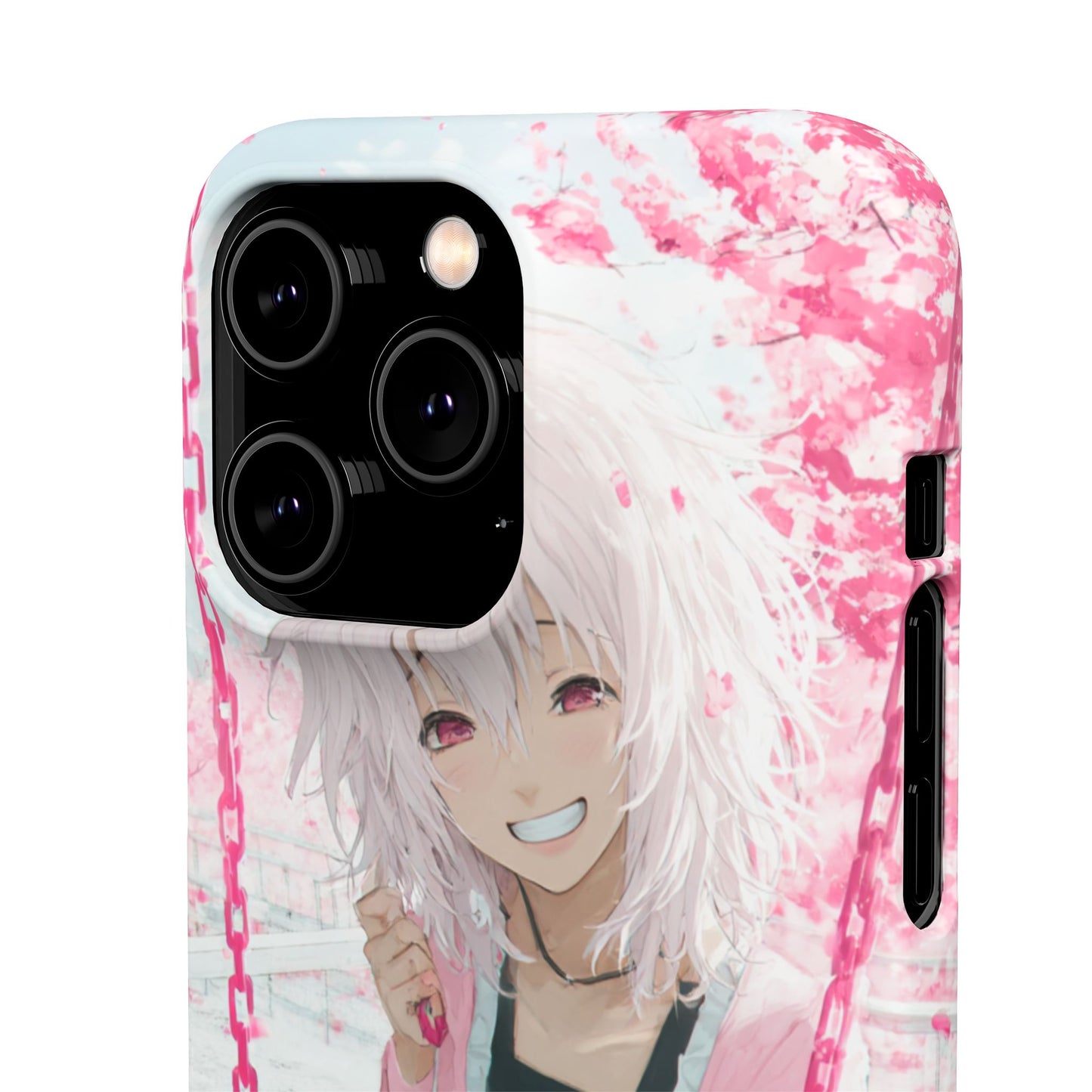 Anime Character Snap Cases for Phone, Cute Aesthetic Phone Cover, Gifts for Otaku, Floral Design, Unique Phone Cases