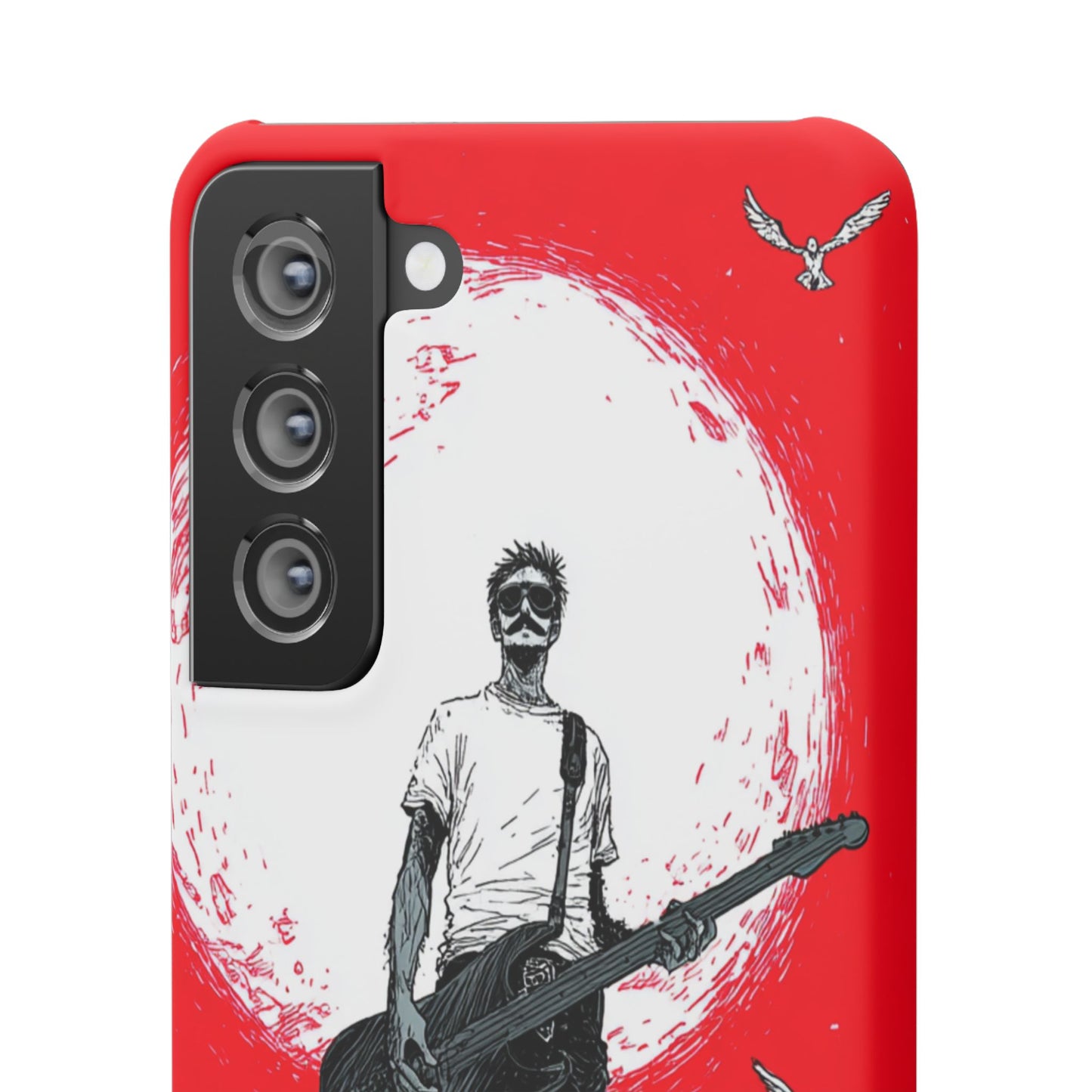 Rock & Roll Snap Cases - Music Lover's Phone Protection, Edgy Art, Gift for Guitarists, Cool Accessory for Teens