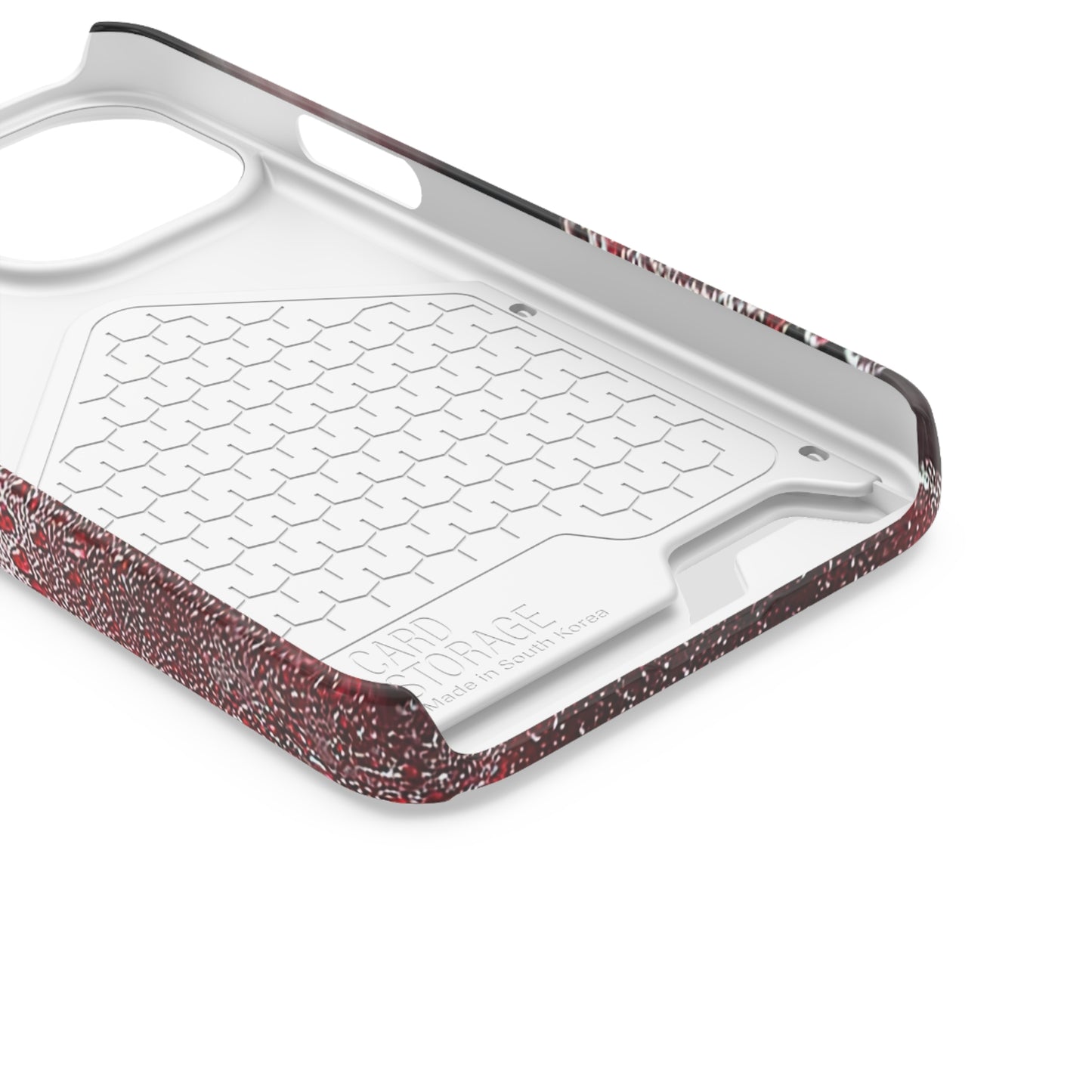 Pomegranate Phone Case with Card Holder, Durable Cover for Vegan Lovers, Fun Gift for Fruit Enthusiasts, Cute Accessory for Everyday Use