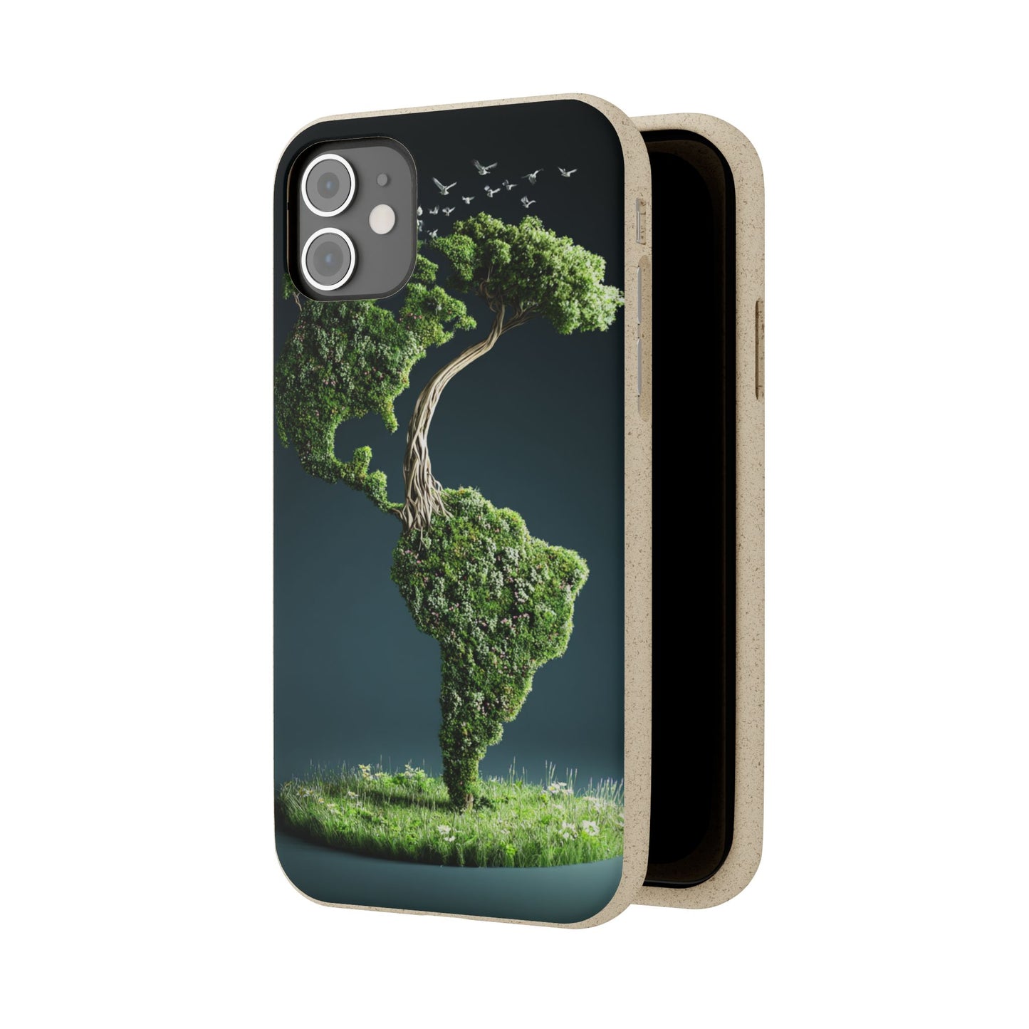 Eco-Friendly Phone Case | Biodegradable Cases for Nature Lovers, Sustainable Gift, Earth Day, Green Living, Eco-Conscious