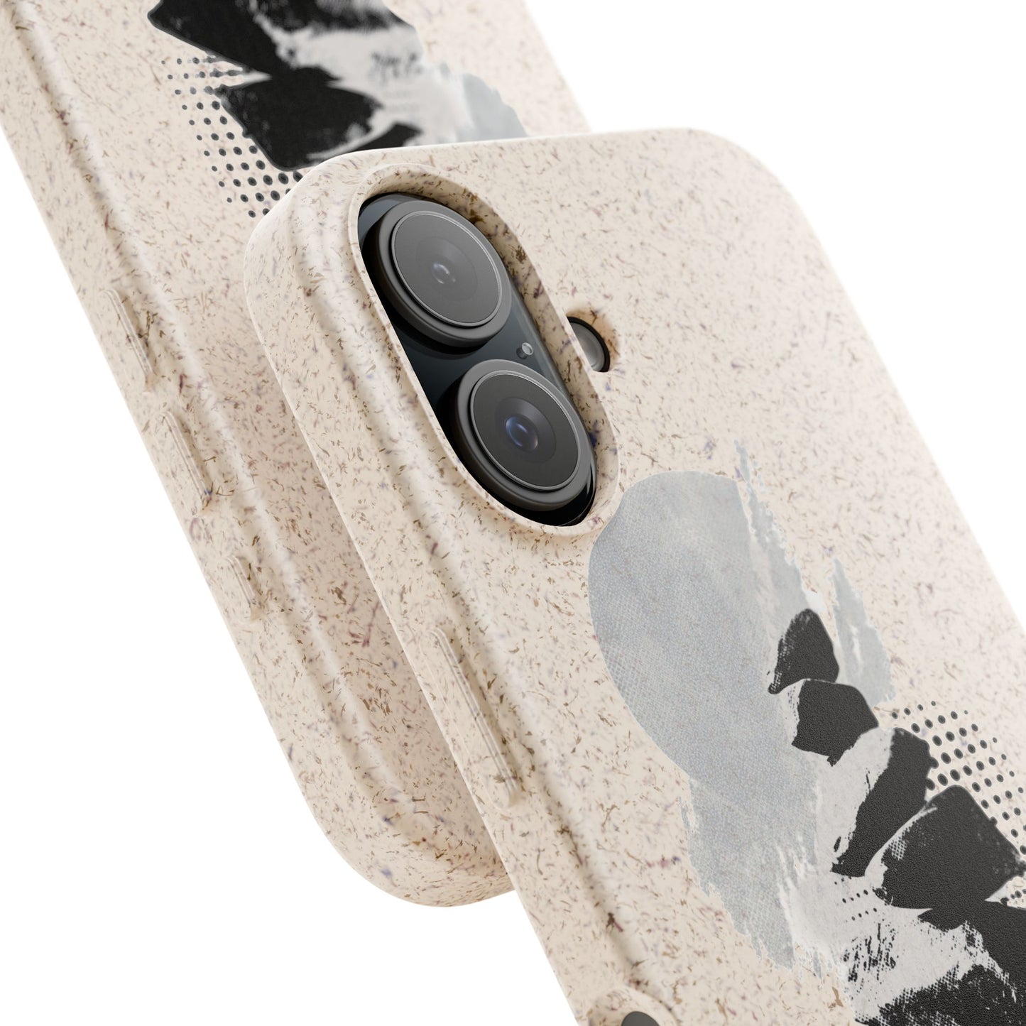 Biodegradable Plastic Free Phone Case Minimalistic Cairn Design Suitable For Iphones And Samsungs