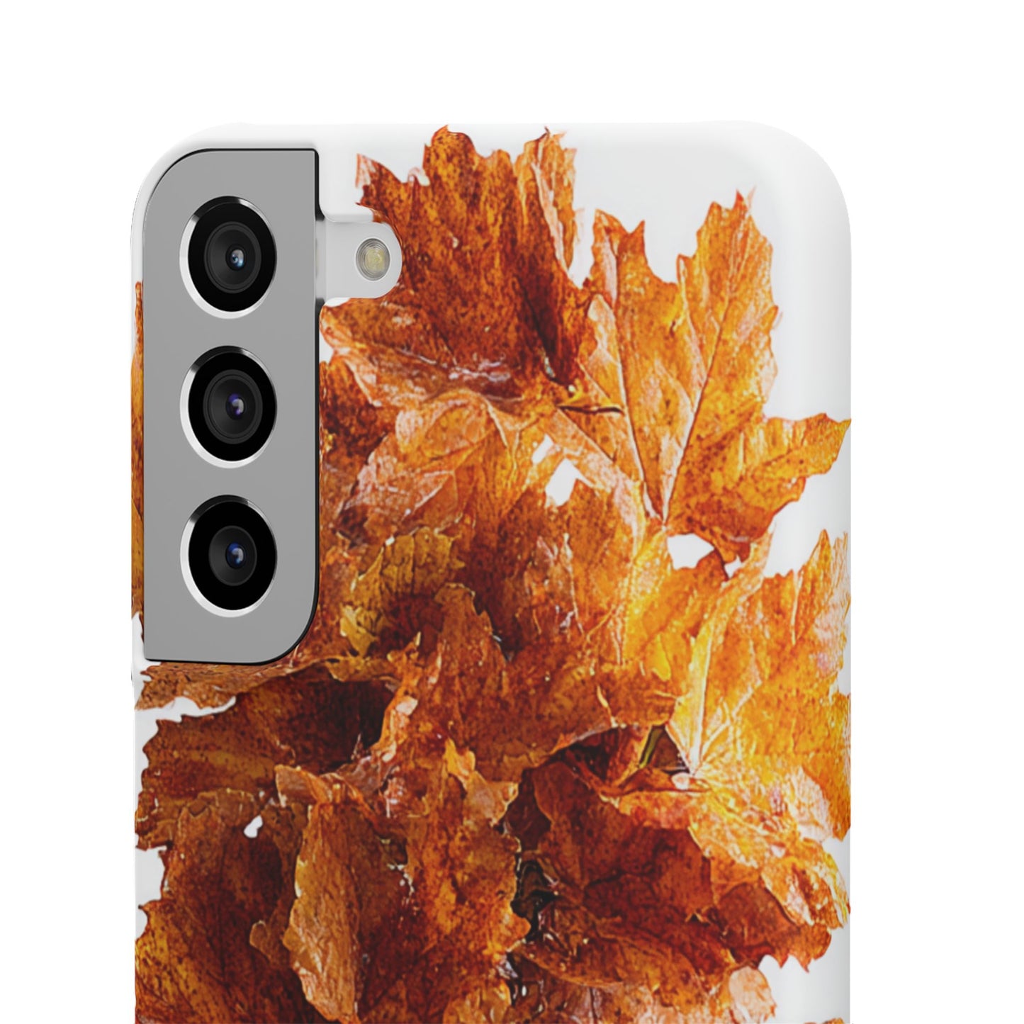 Autumn Leaf Phone Case | Fall Snap Cases, Phone Accessories, Nature Lover Gift, Seasonal Decor, Cozy Fall Vibes