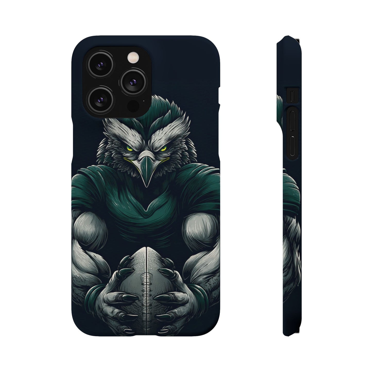 Philadelphia Eagles Art Snap Case, NFL Phone Cover, Sports Fan Gift, Football Team Accessories, Protective Cell Phone Shell