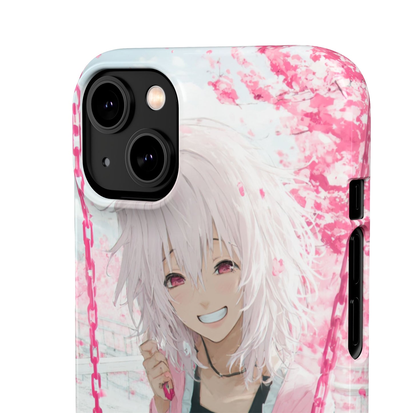 Anime Character Snap Cases for Phone, Cute Aesthetic Phone Cover, Gifts for Otaku, Floral Design, Unique Phone Cases