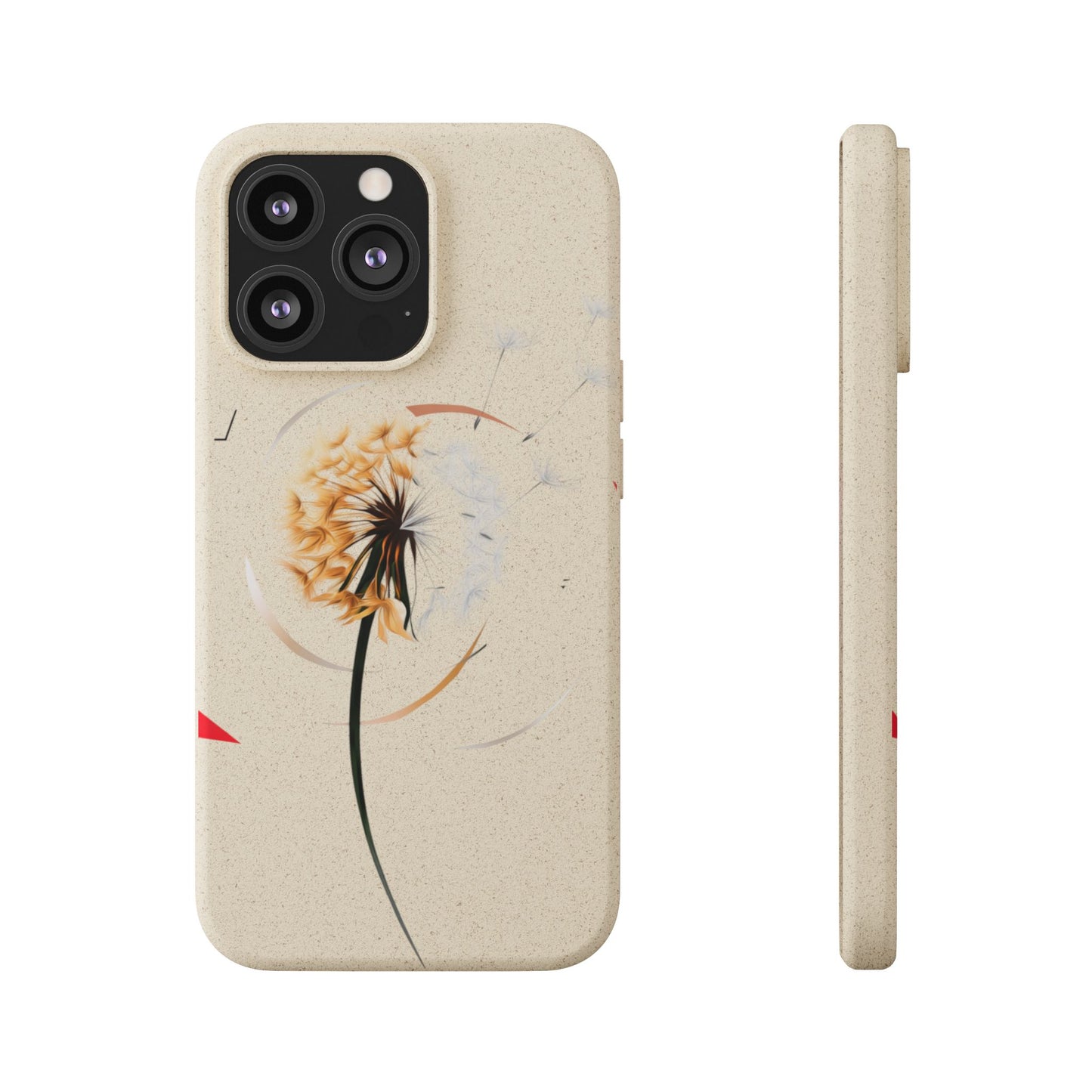 Plastic Free Eco-Friendly Phone Cases with Floral Design Sustainable Gift for Iphone and Samsungs