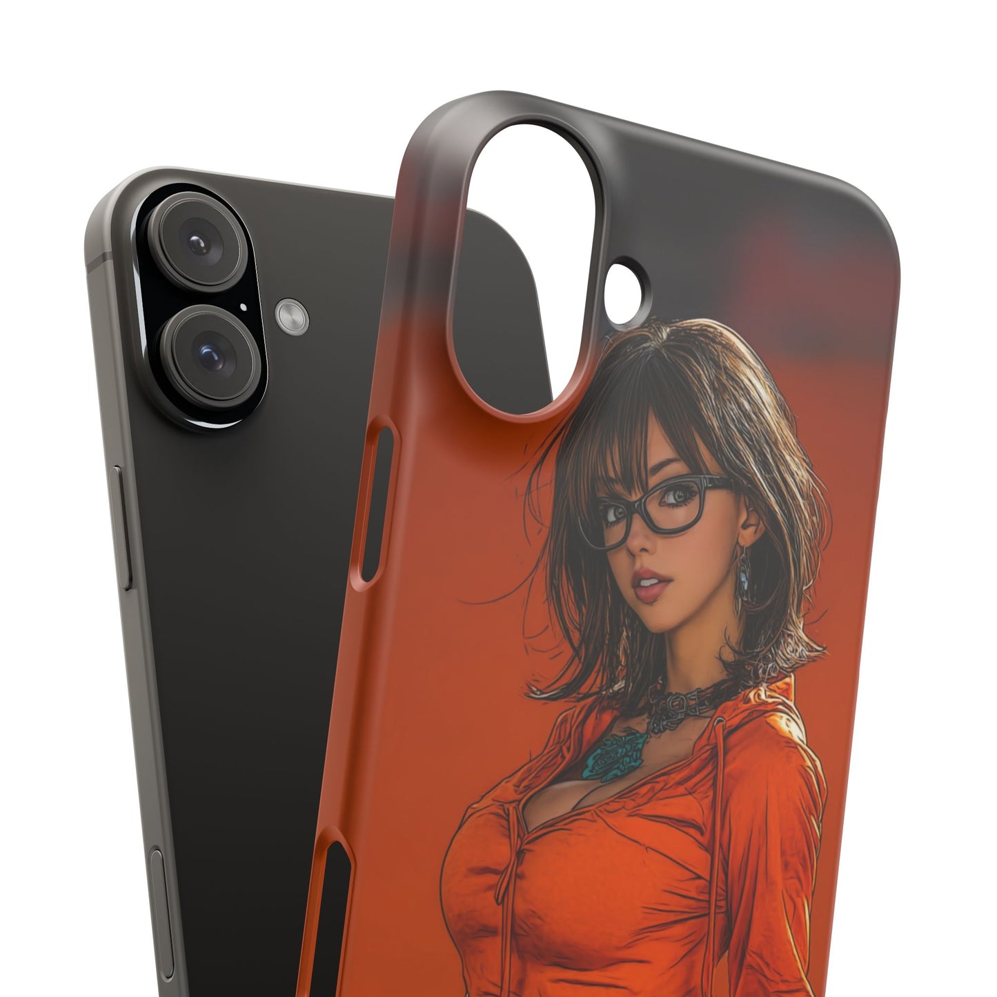 Velma Dinkley Cleveland Browns Fan Snap Cases, Phone Cover, Cartoon Style Art, Custom Case, Protective Shell