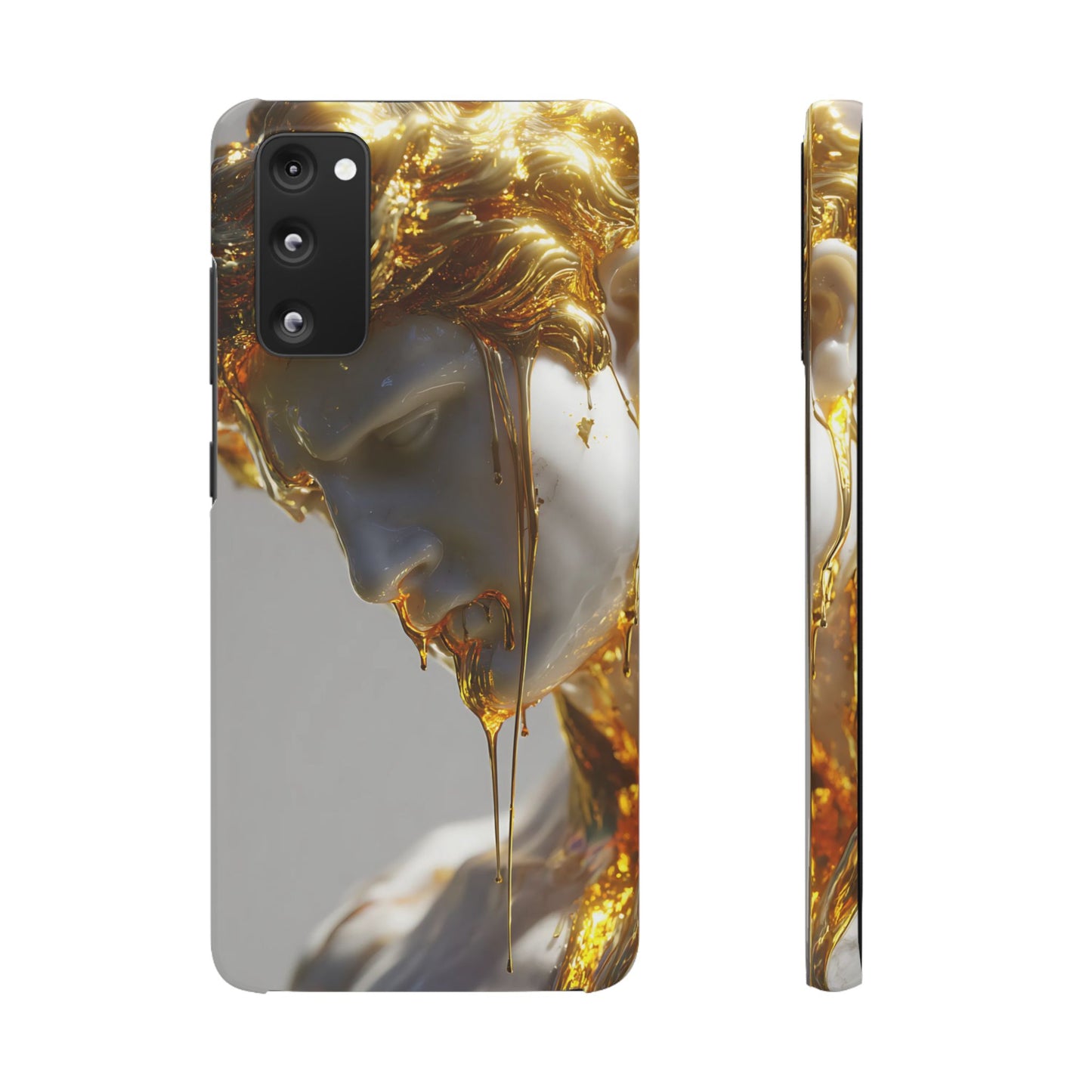 Gold Goddess Art Snap Case, Artistic Phone Cover, Unique Phone Accessory, Gift for Art Lovers, Stylish Protection
