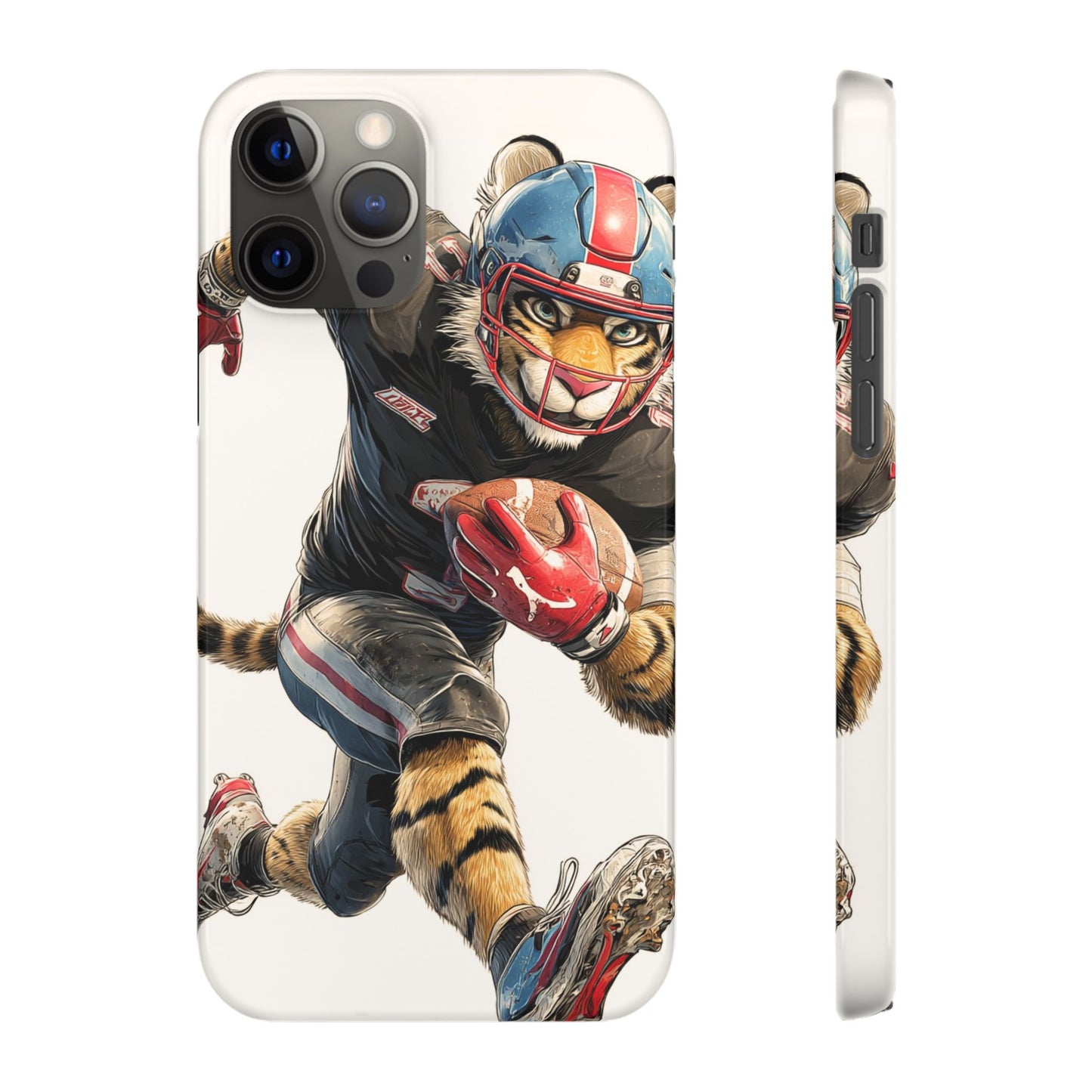 Sporty Animal Snap Cases for Phone, Unique Art, Gift for Sports Lovers, Fun Design for Gamers, iPhone Accessories