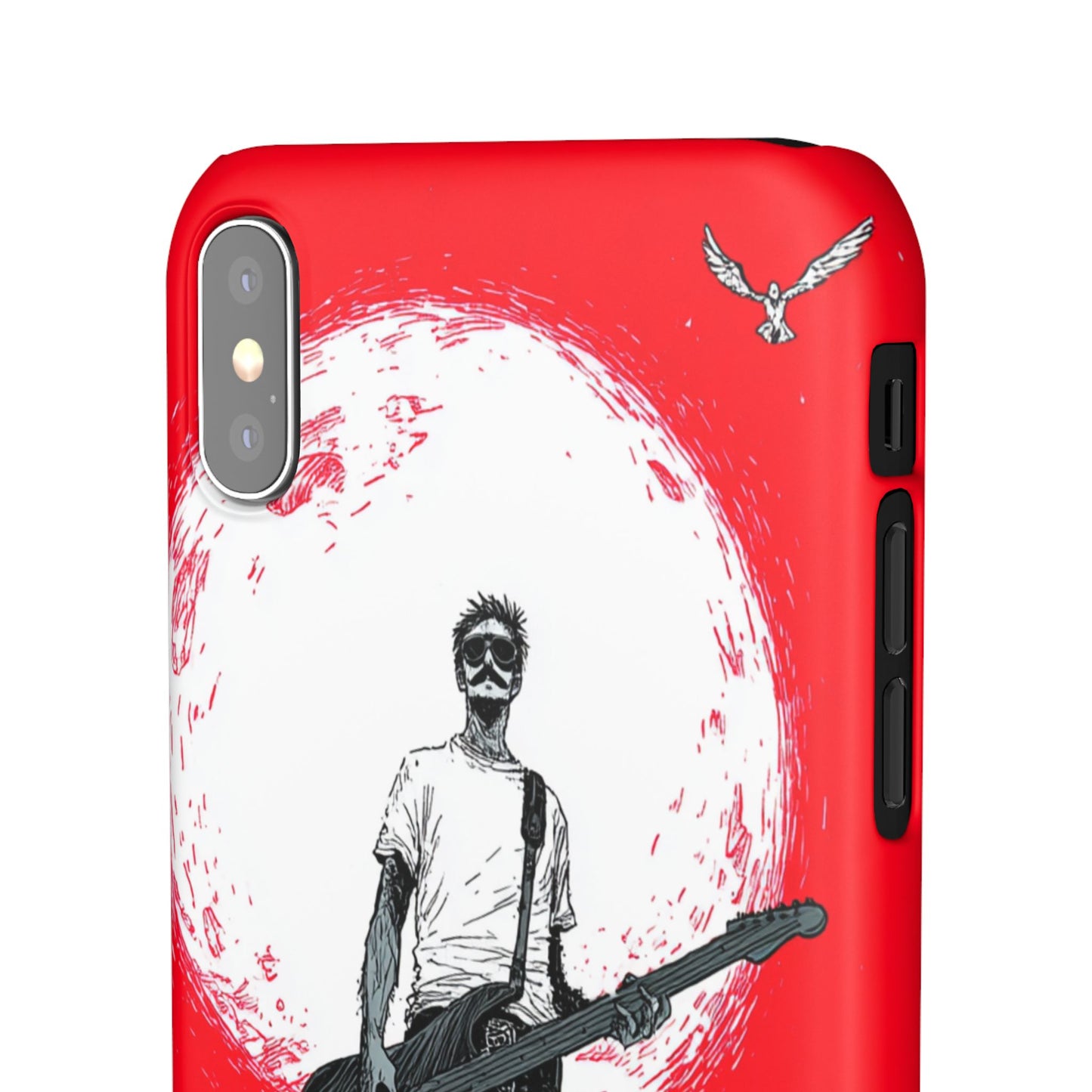 Rock & Roll Snap Cases - Music Lover's Phone Protection, Edgy Art, Gift for Guitarists, Cool Accessory for Teens