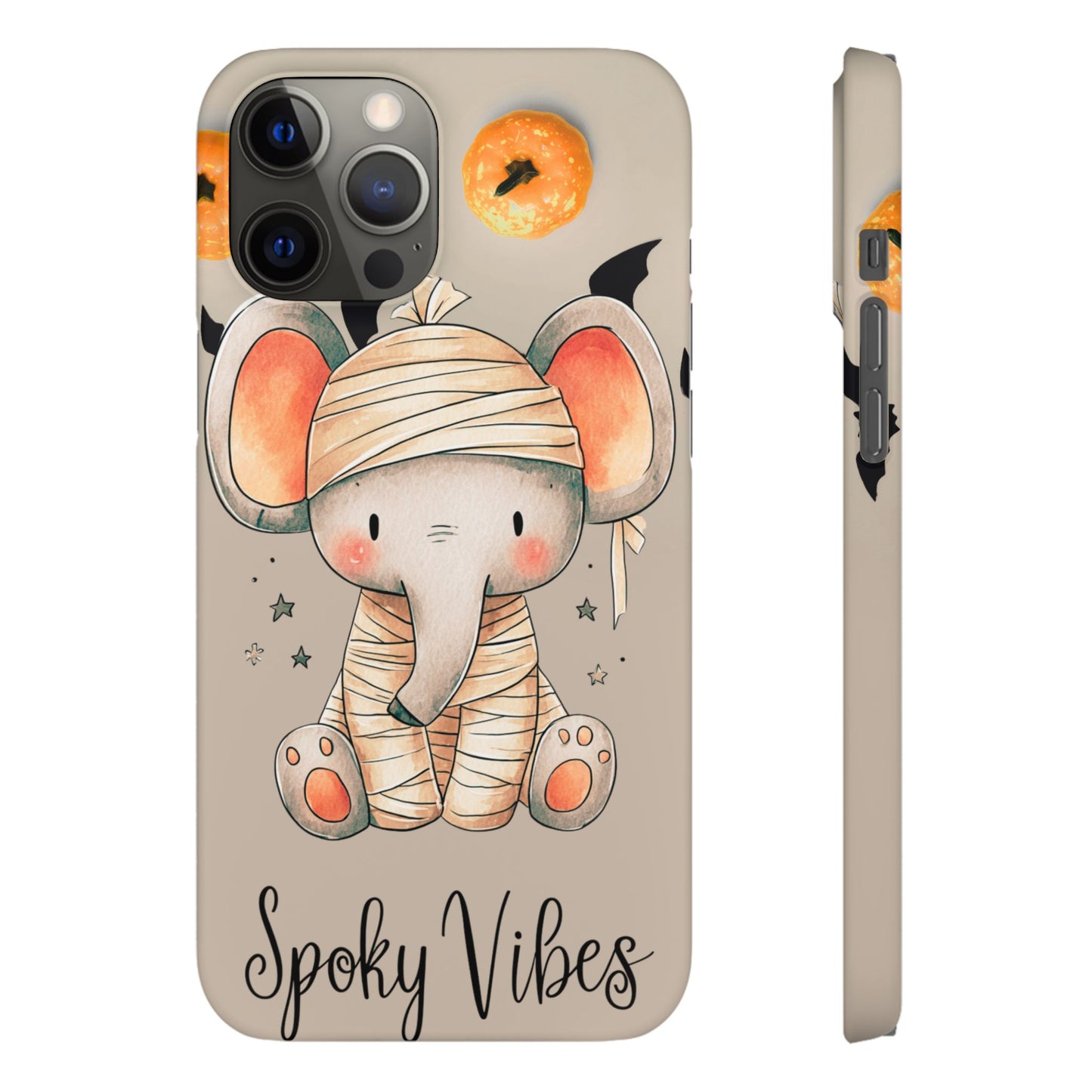 Halloween Vibe Elephant Snap Case for iPhone and Samsung