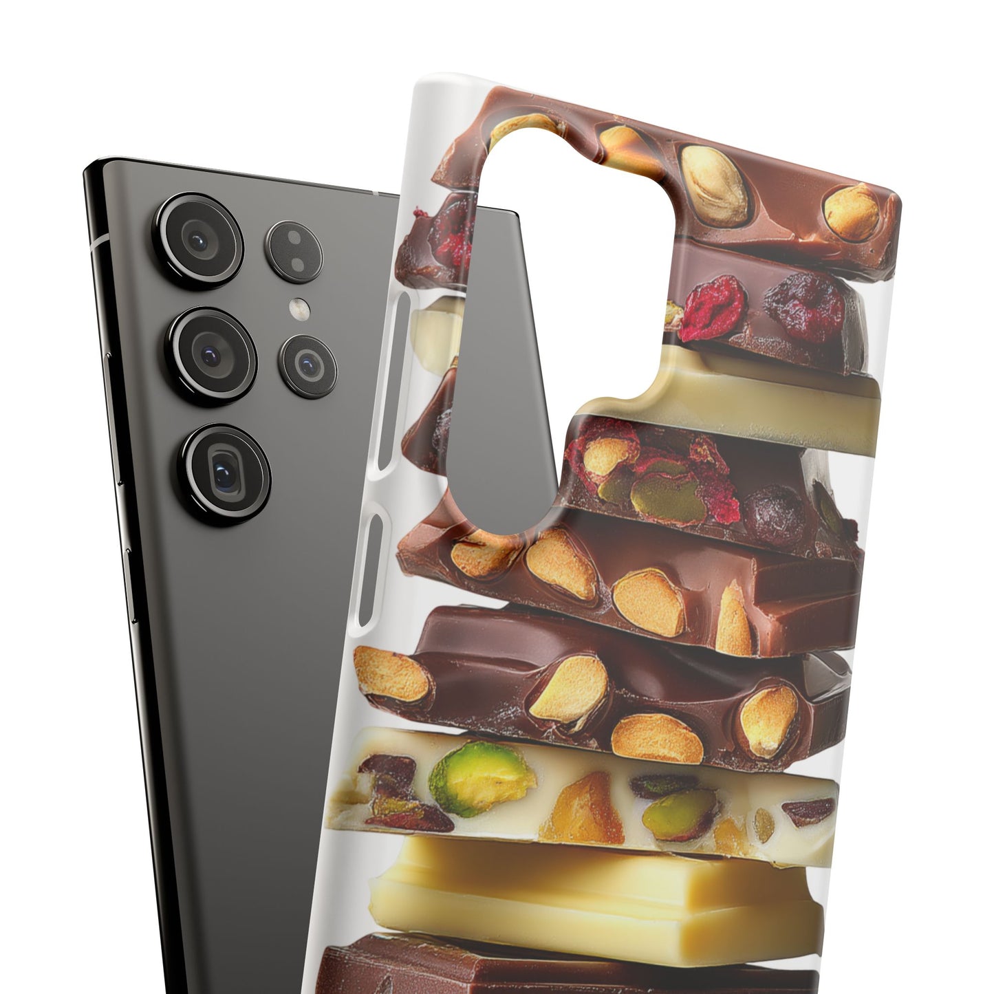 Chocolate Bar Phone Case Sweet Treat Accessory iPhone and Samsung Protective Cover