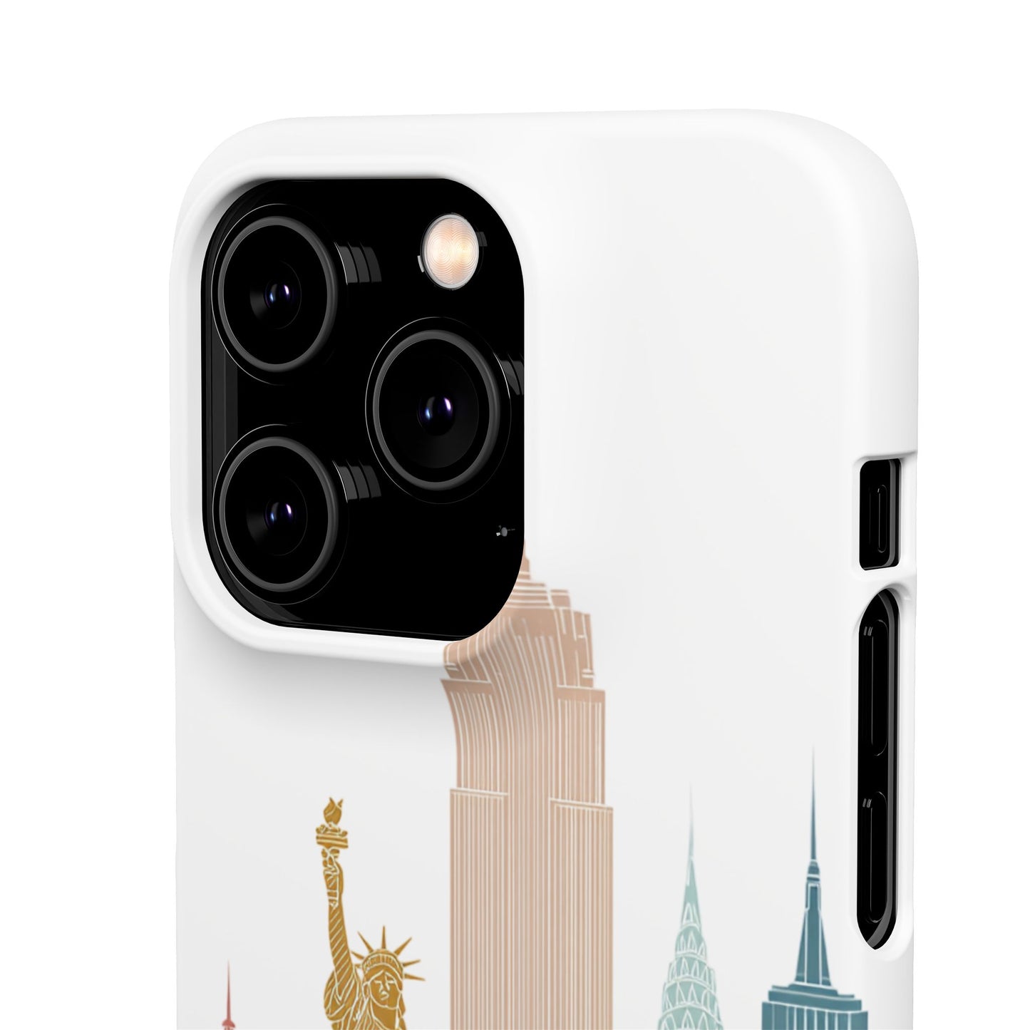 Stylish New York Snap Case, Urban Phone Cover, Cityscape Phone Case, Gift for Travelers, Trendy Protective Case