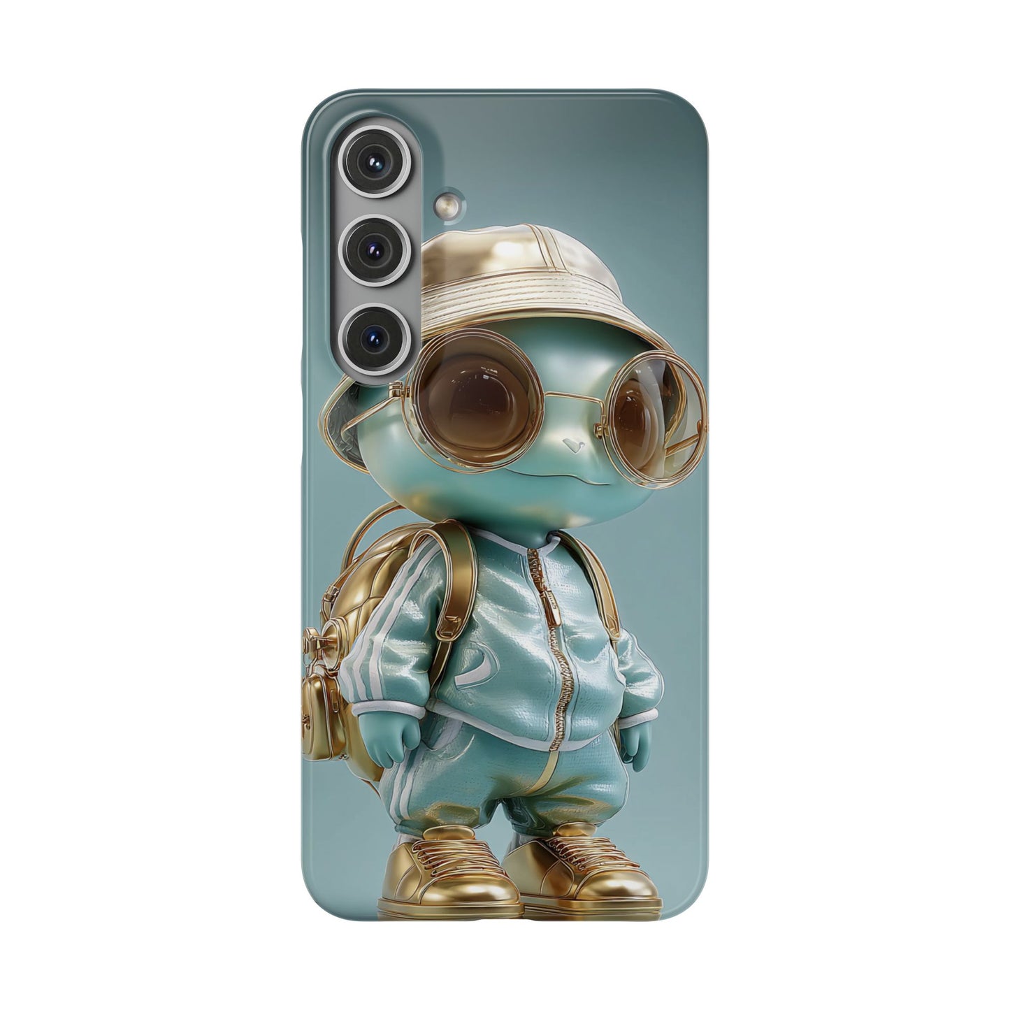 Trendy Character Snap Case for Phone, Cute Phone Cover, Gift for Kids, Cartoon Style Gadget Accessory, Fun Phone Protection