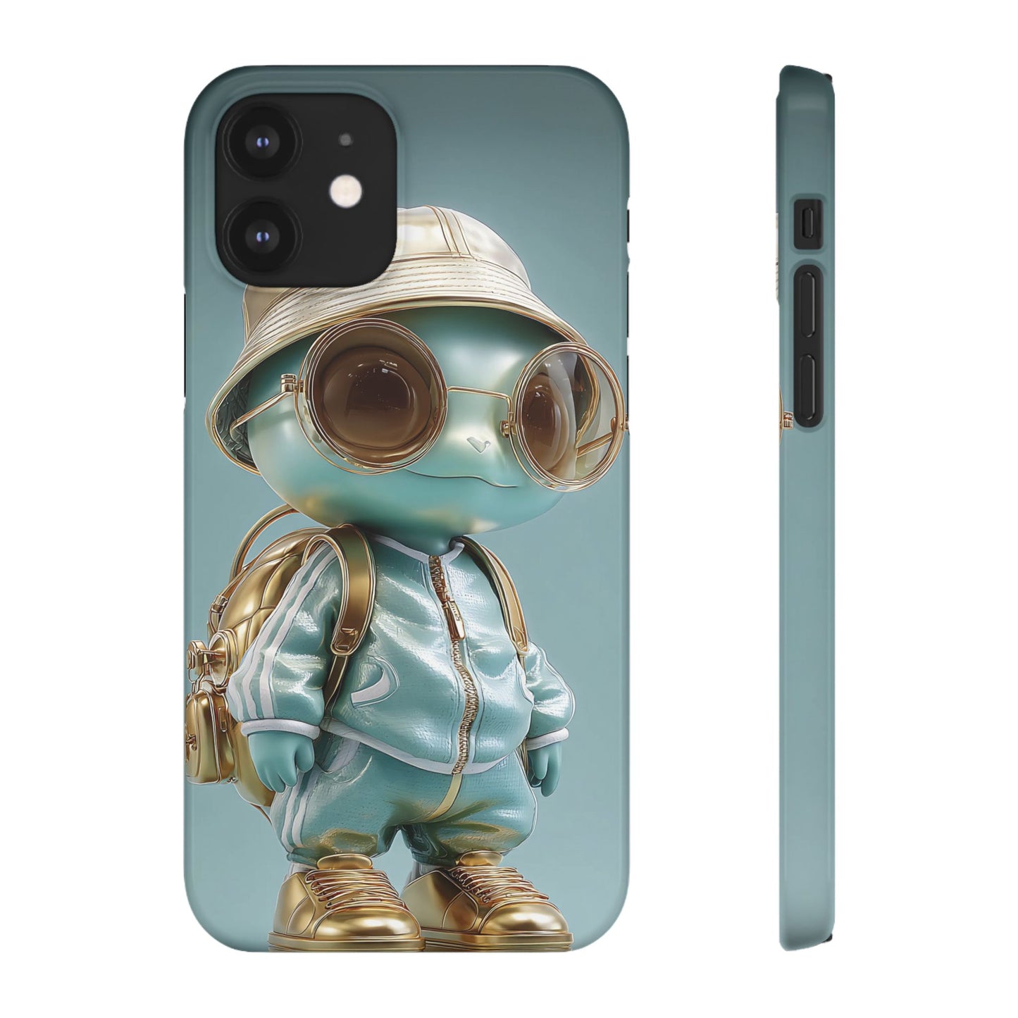 Trendy Character Snap Case for Phone, Cute Phone Cover, Gift for Kids, Cartoon Style Gadget Accessory, Fun Phone Protection