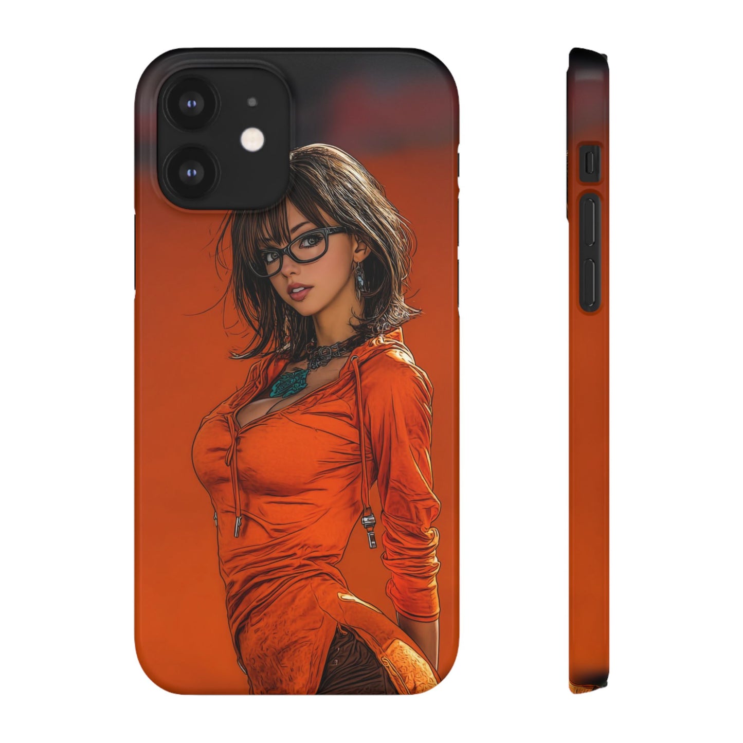 Velma Dinkley Cleveland Browns Fan Snap Cases, Phone Cover, Cartoon Style Art, Custom Case, Protective Shell